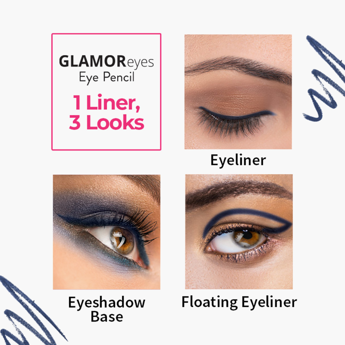أيلاينر جلامور آيز من نايكا - 1.2 جم-beautyandpersonalcare-makeup-eyes-eyeliners-image-25