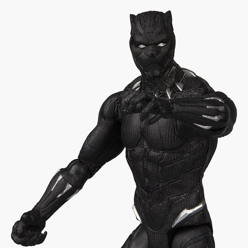 Black Panther Figurine in Vibranium Gear and Equipment - 6 inches-Action Figures and Playsets-image-1