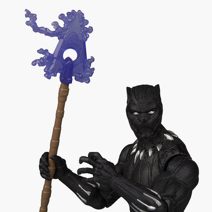 Black Panther Figurine in Vibranium Gear and Equipment - 6 inches-Action Figures and Playsets-image-2