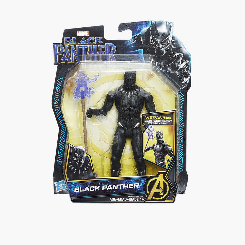 Black Panther Figurine in Vibranium Gear and Equipment - 6 inches-Action Figures and Playsets-image-3