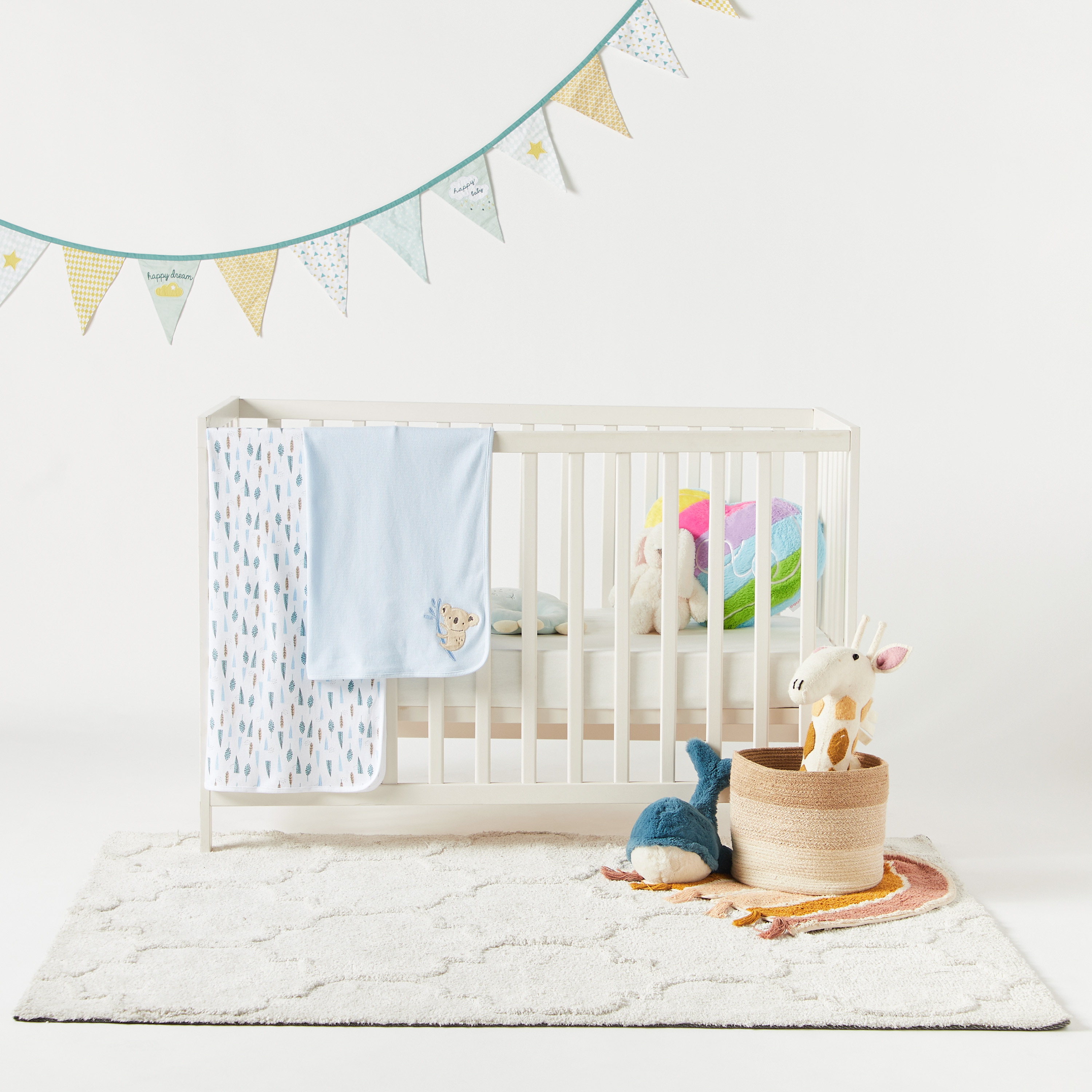 Juniors 2-Piece Waffle Receiving Blanket Set - 76x102 cm-baby-nursery-blanketsandswaddles-receivingblankets-image-5