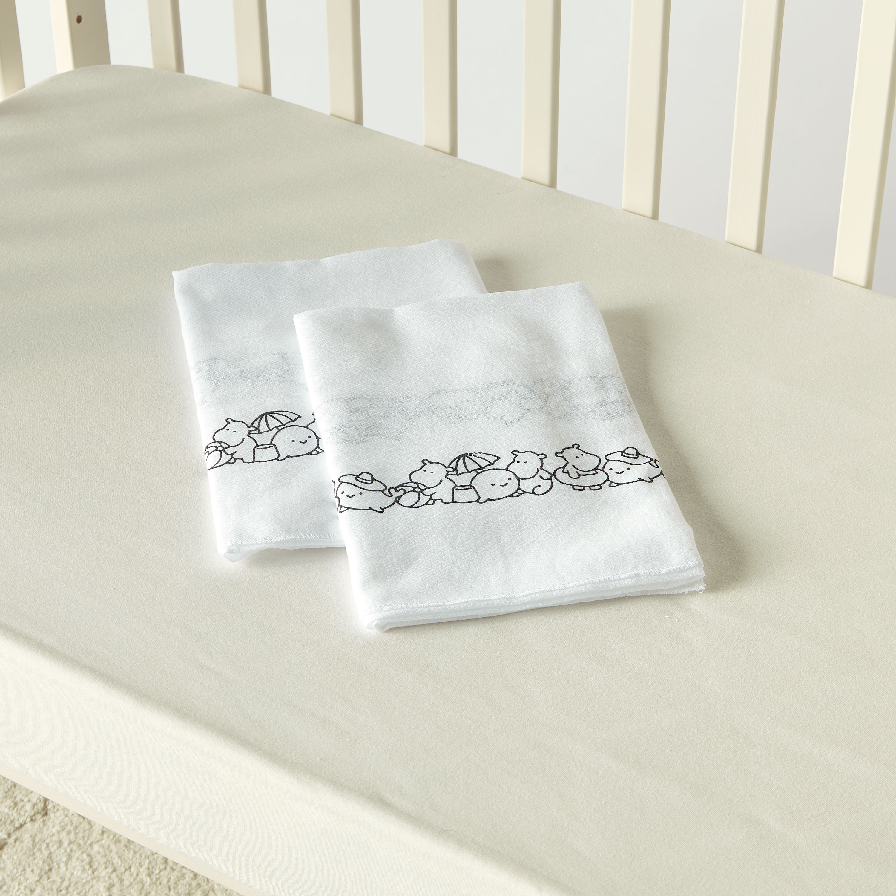 Juniors Printed Swaddle Wrap - Set of 2-baby-nursery-blanketsandswaddles-swaddlesandsleepingbags-image-4