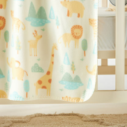 Juniors All-Over Print Fleece Baby Blanket-Blankets and Throws-image-2