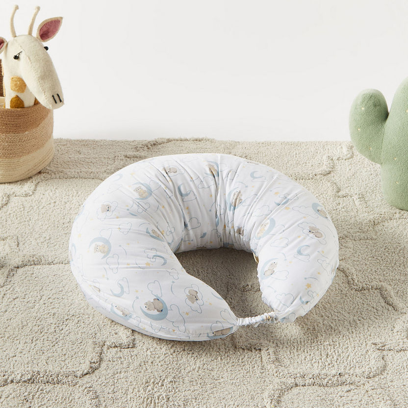 Giggles All-Over Printed Feeding Pillow-Baby Bedding-image-0