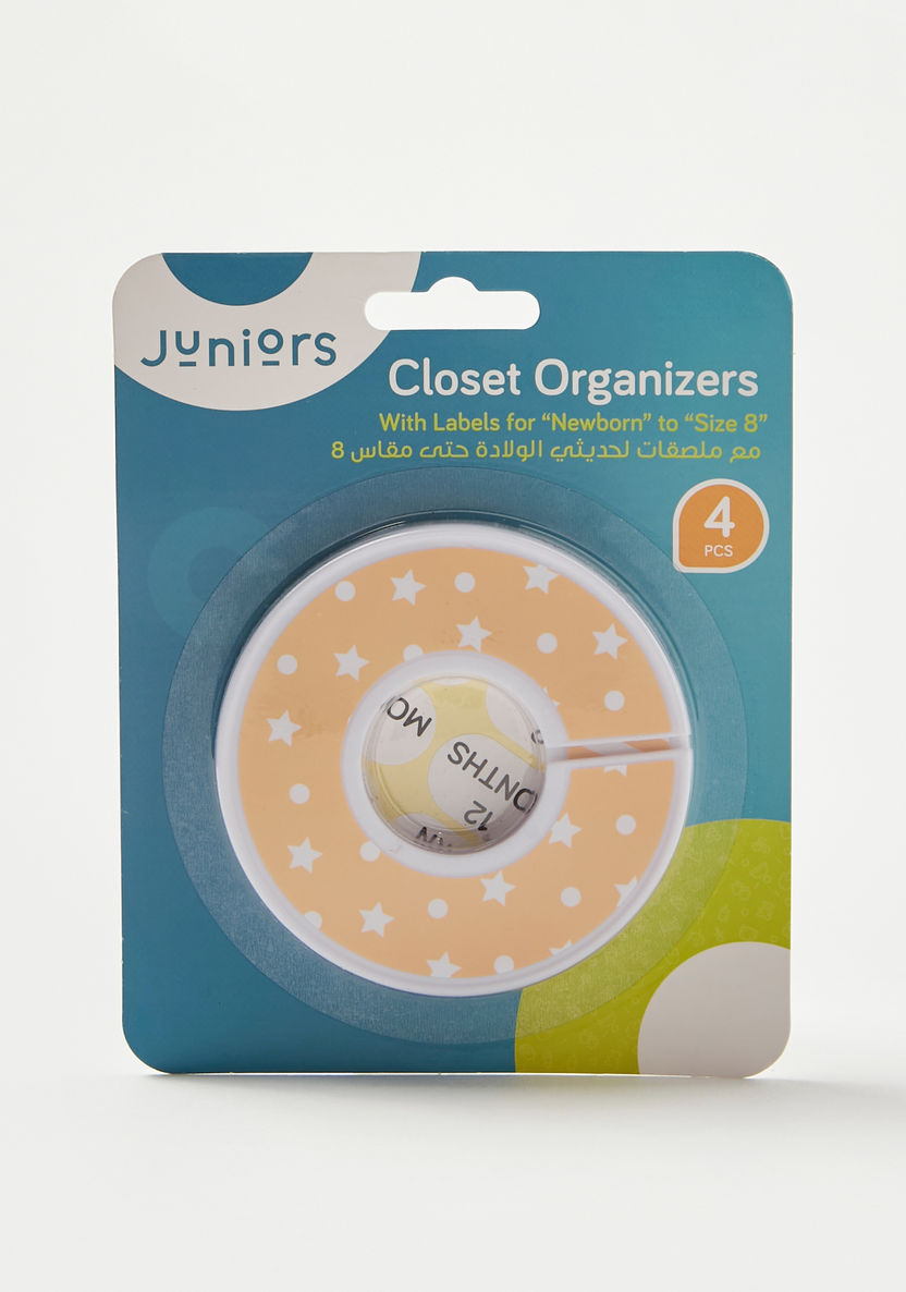 Juniors 4-Piece Closet Organizer Set-Room Decor-image-0