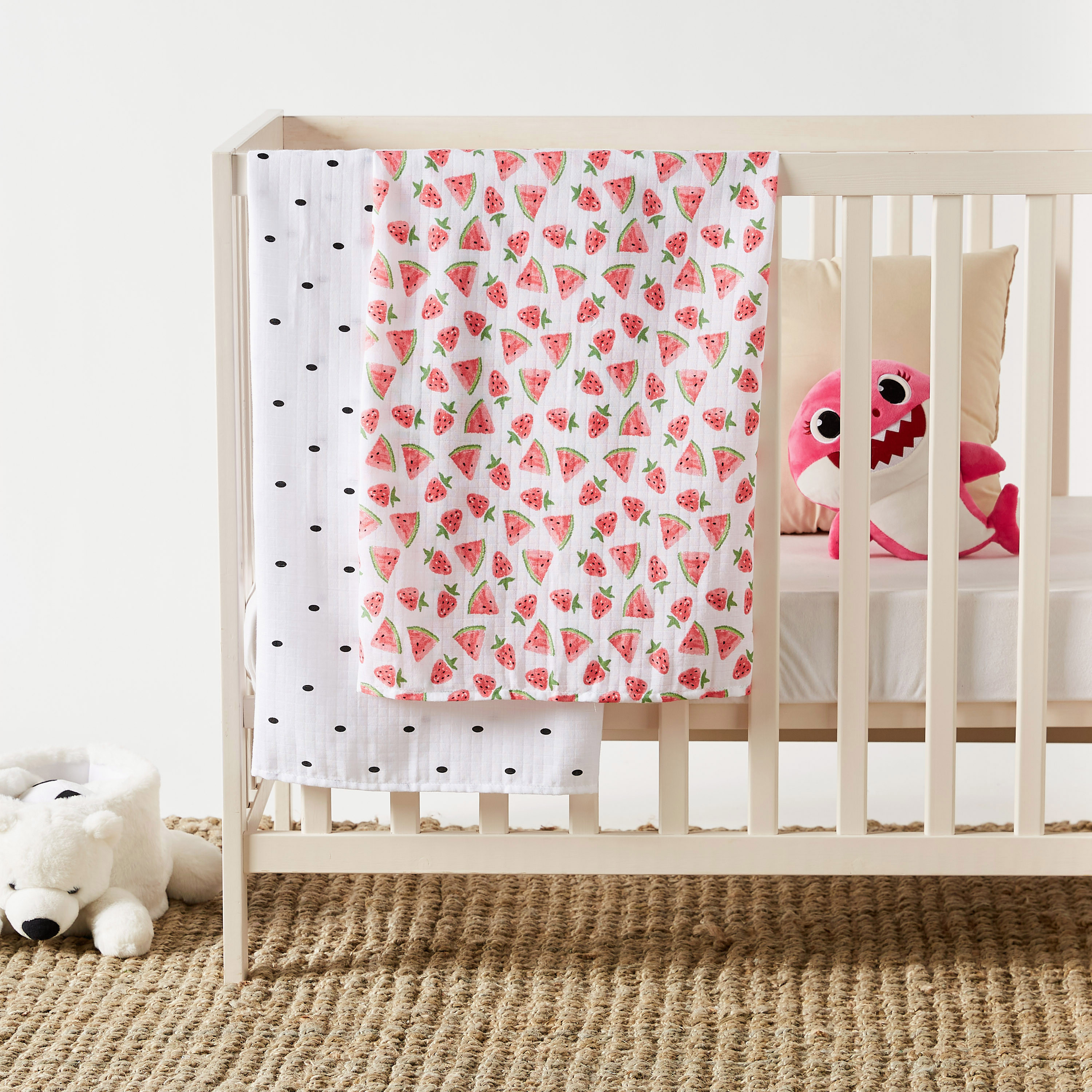 Juniors 2-Piece Swaddle Set -100x100 cms-baby-nursery-blanketsandswaddles-blanketsandquilts-image-1