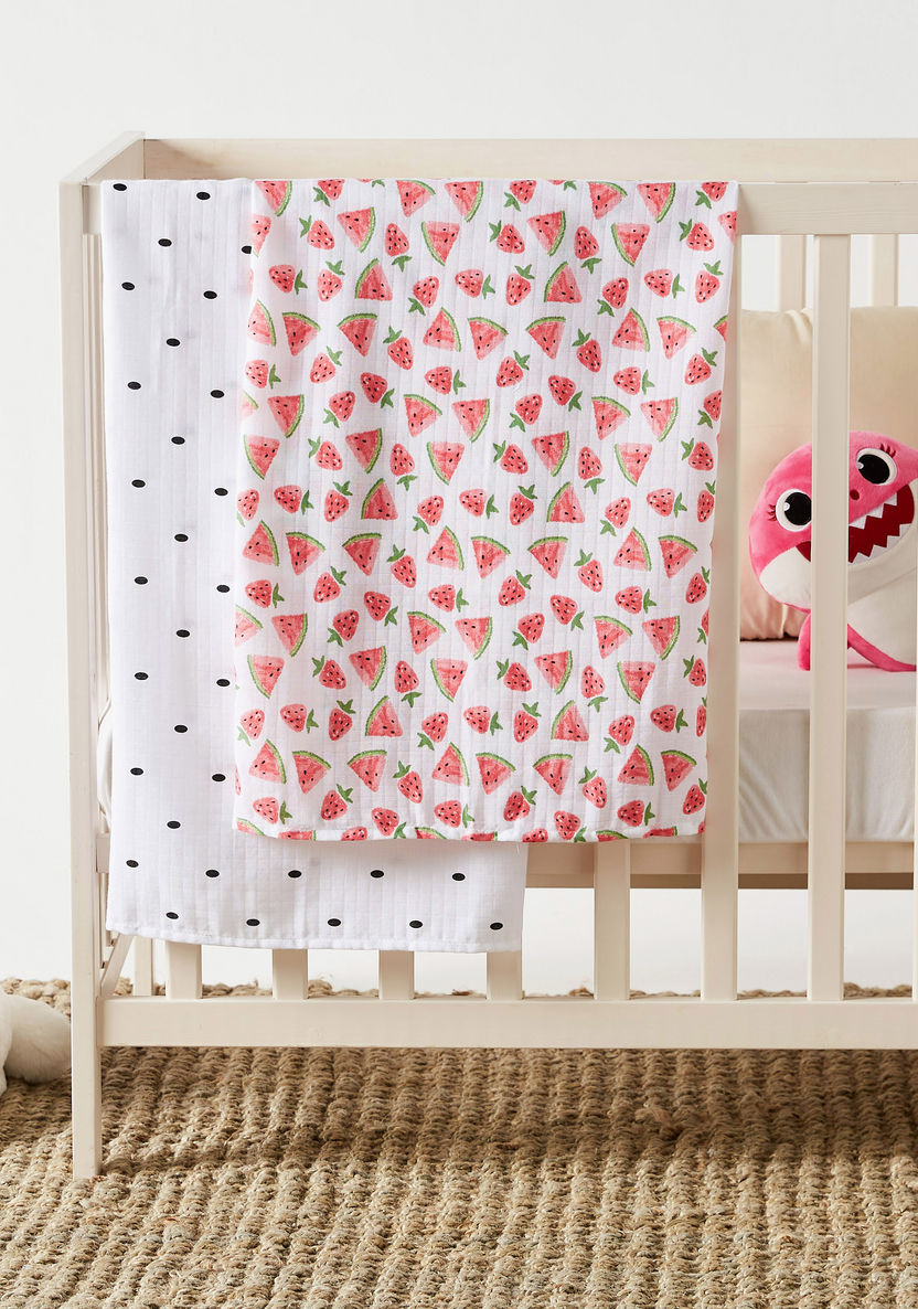 Juniors 2-Piece Swaddle Set -100x100 cms-Blankets and Throws-image-0