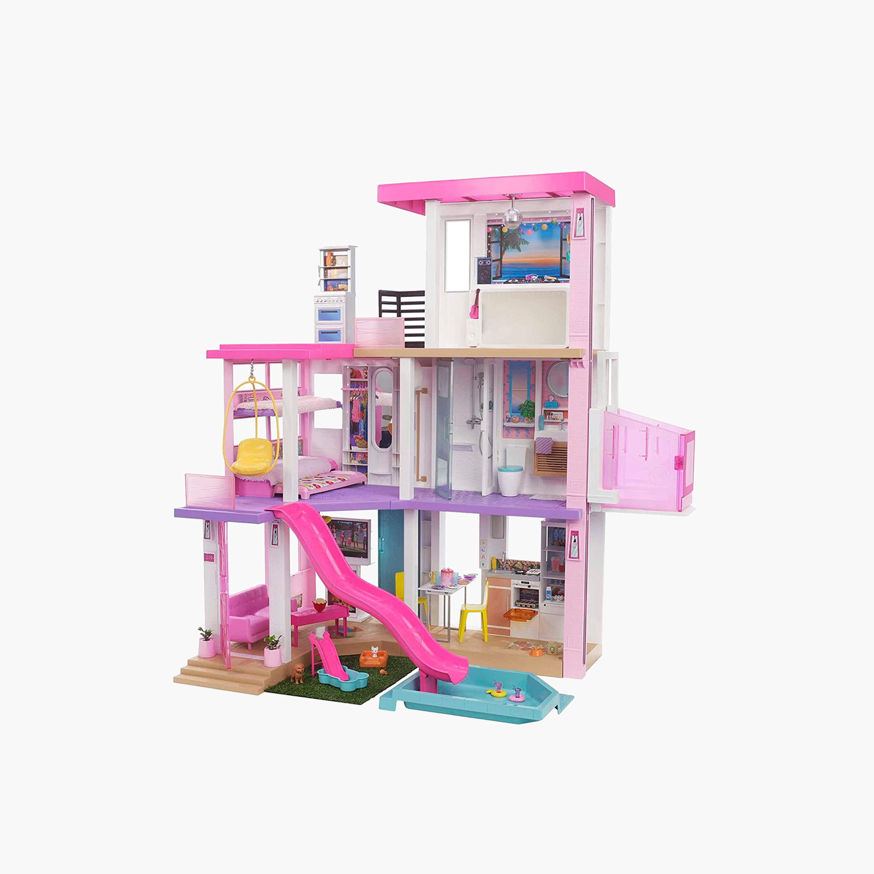 Barbie Dreamhouse Playset-toys-dollsandplaysets-dollplaysets-image-1