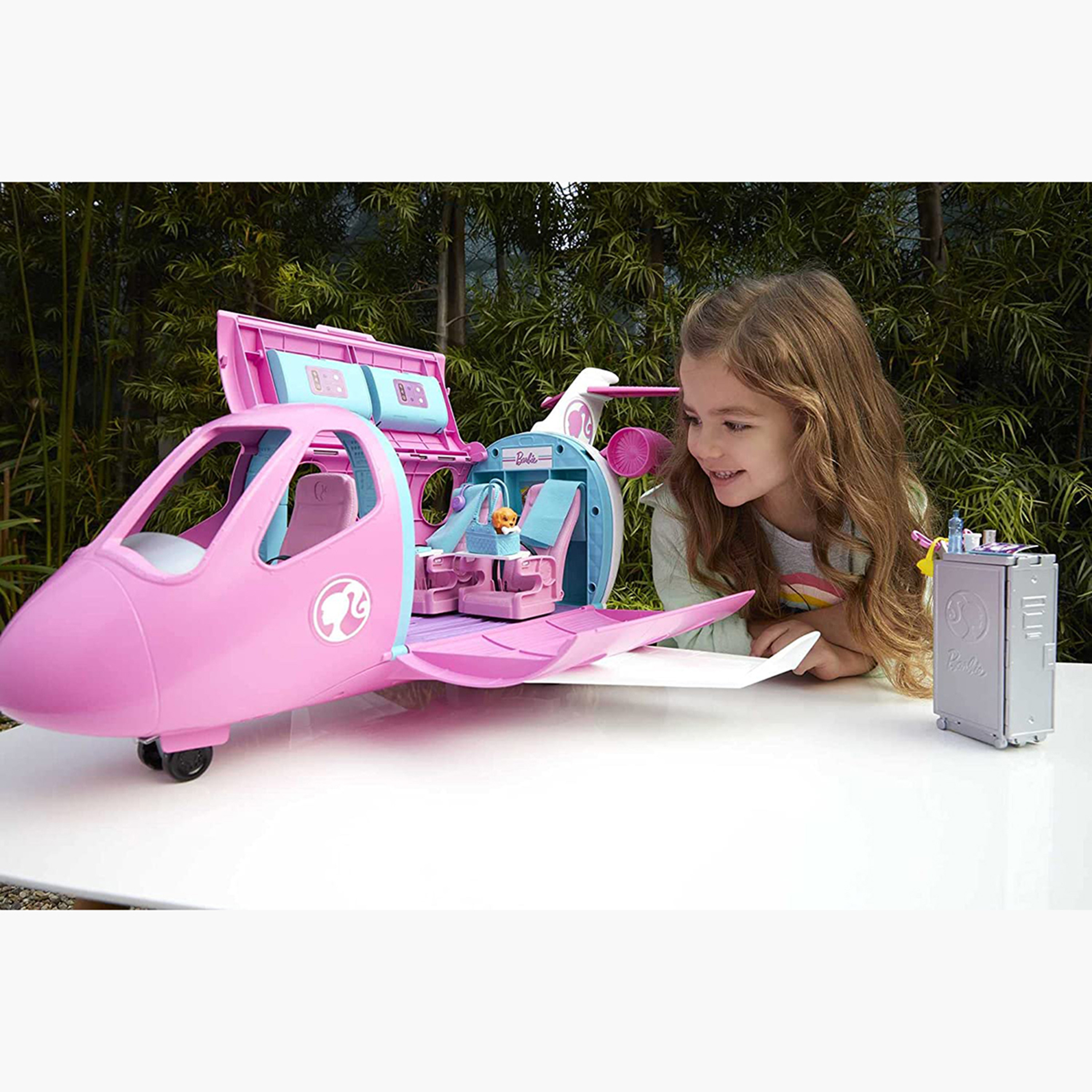 Barbie plane cheap set