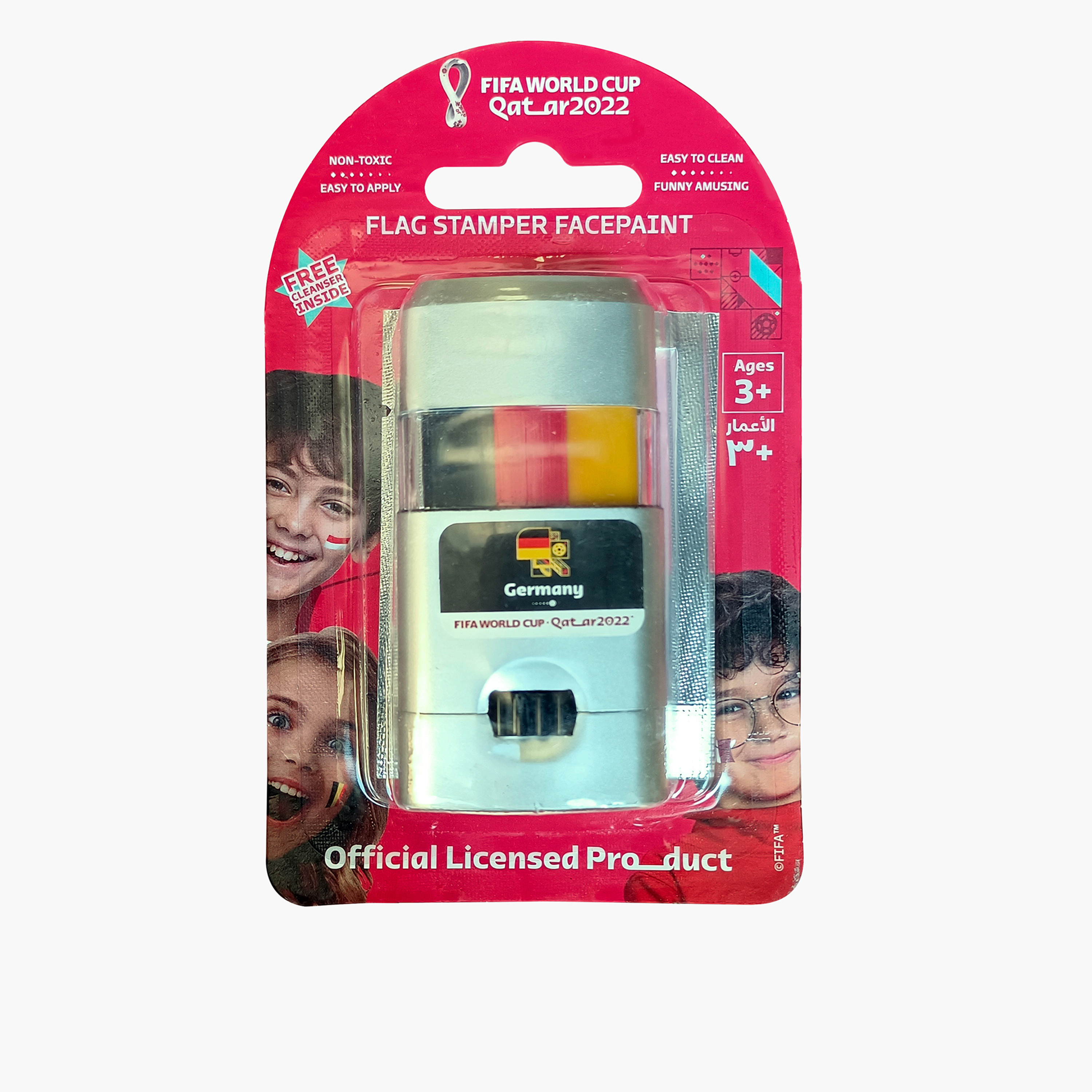 FIFA Flag Stamper Face Paint with Free Removing Cream - Germany-toys-noveltyandcollectibles-noveltytoys-image-1