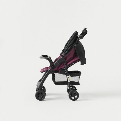 Juniors Hugo Baby Stroller with Canopy - Sparkling Grape-Strollers-image-10
