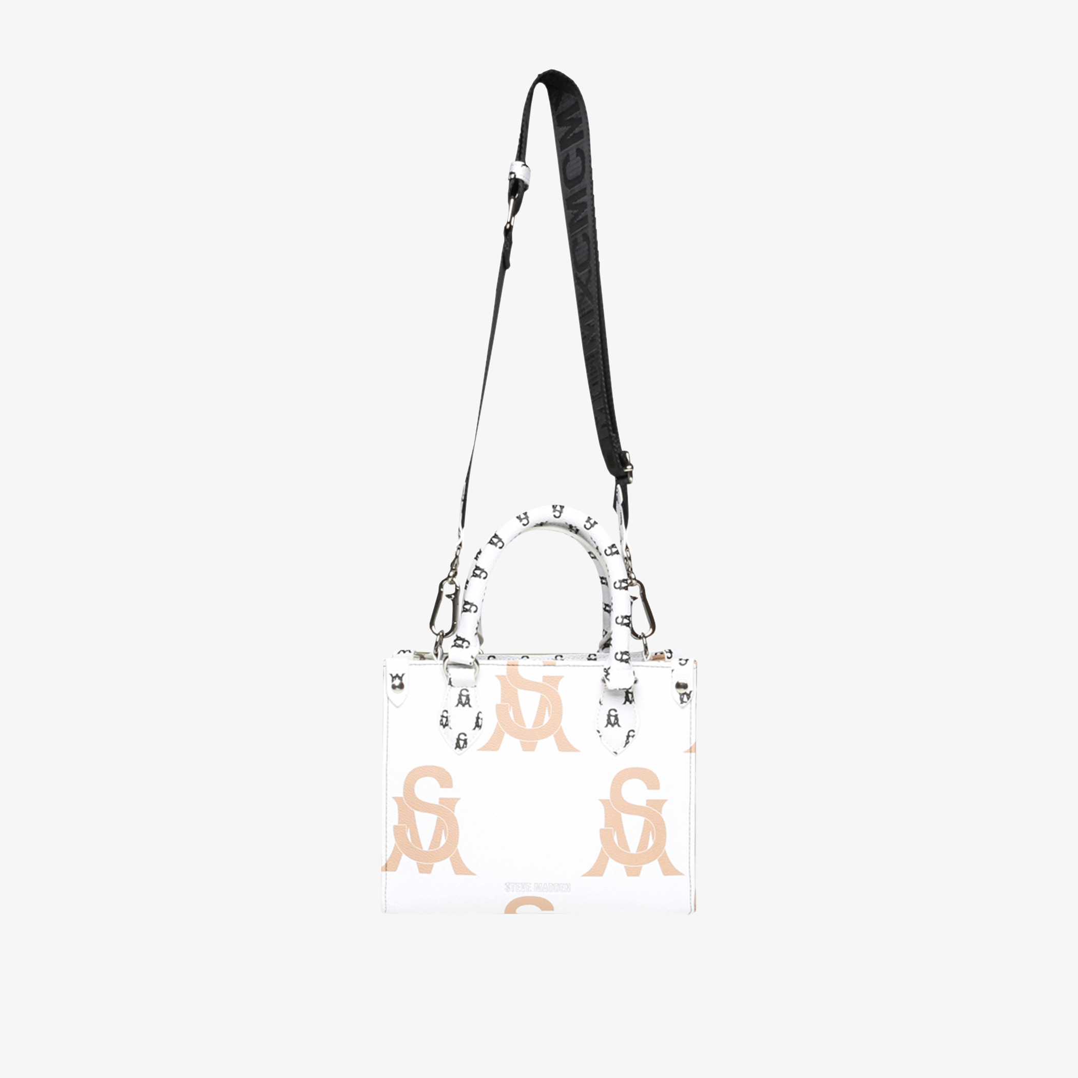 Steve Madden ロゴ ミニ クロスボディ バッグ Briaa 旬顔 可愛い【STEVE MADDEN】Briaa ミニ クロスボディ バッグ