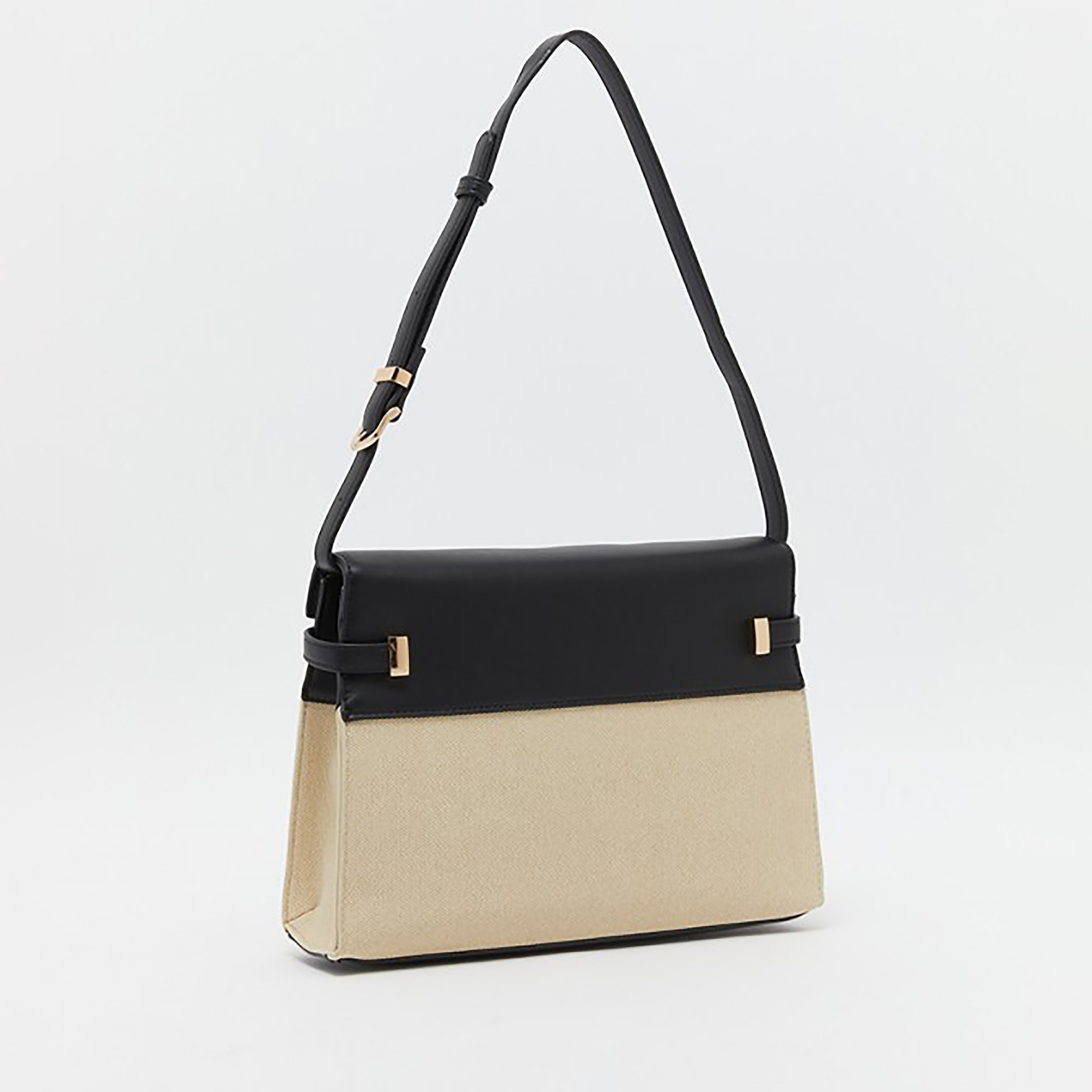 Beverly Hills Polo Club Women Navy Blue Solid Shoulder Bag-women-bagsandwallets-handbags-image-2