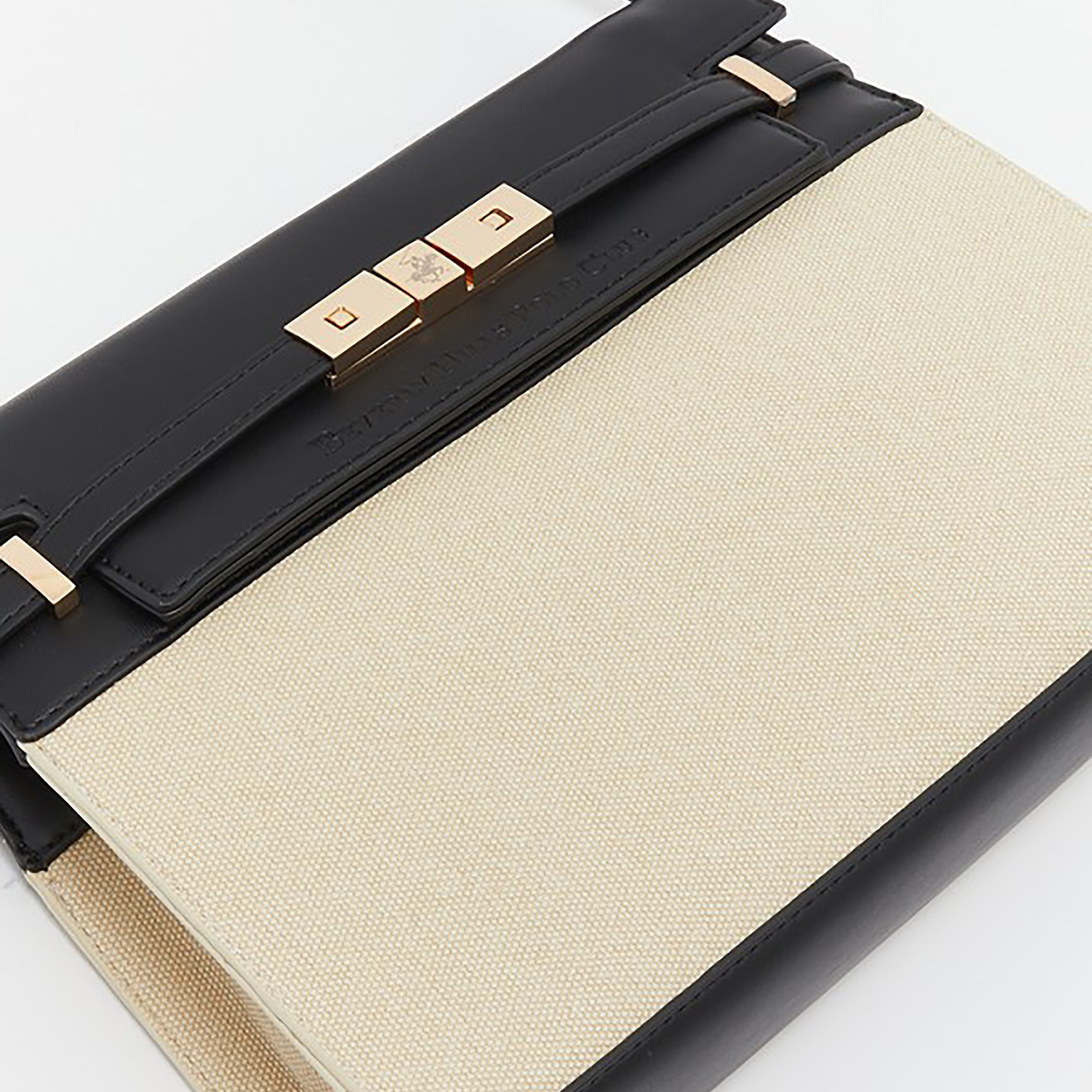 Beverly Hills Polo Club Women Navy Blue Solid Shoulder Bag-women-bagsandwallets-handbags-image-3