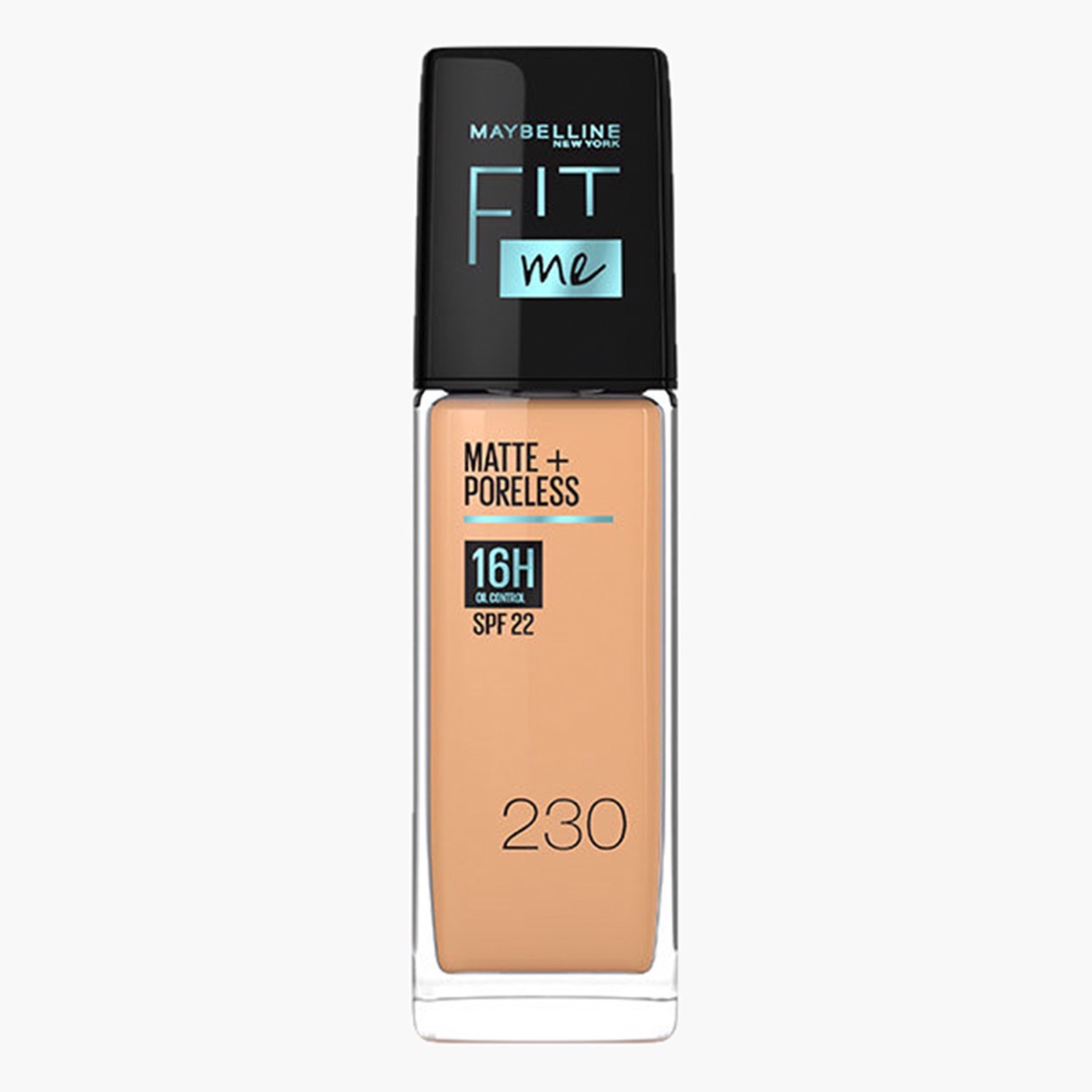 Maybelline New York Fit Me 230 Matte+Poreless SPF 22 Liquid Foundation-beautyandpersonalcare-makeup-face-foundations-image-1