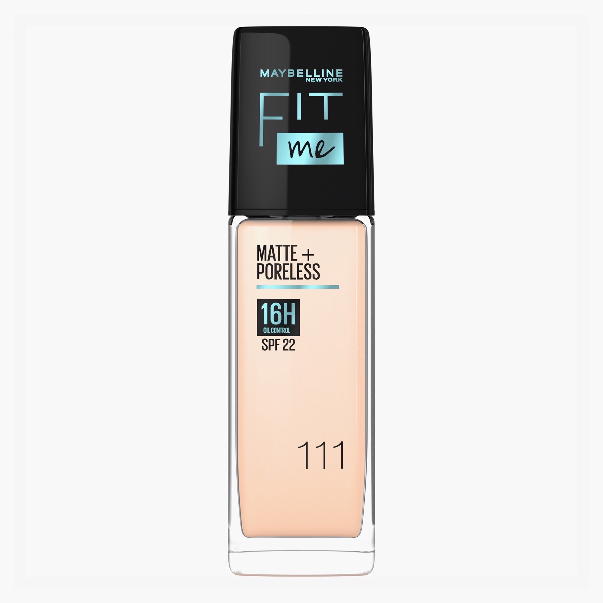 Maybelline New York Fit Me 111 Matte+Poreless SPF 22 Liquid Foundation-beautyandpersonalcare-makeup-face-foundations-image-1