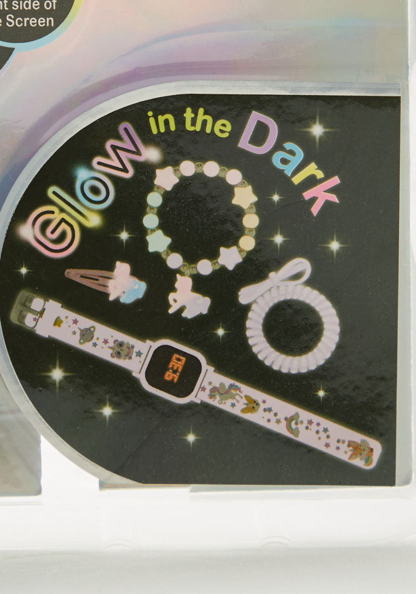 Hot Focus 4-Piece Glow in the Dark Accessory Set-Watches-image-4