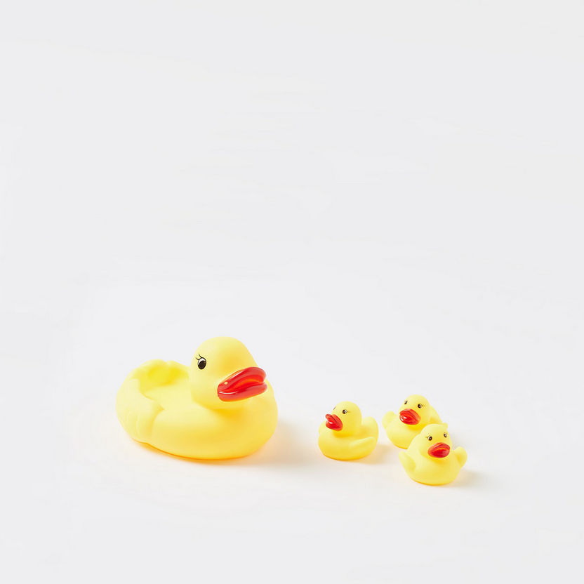 Juniors Duckie Family Bath Toy - Set of 4-Baby and Preschool-image-0