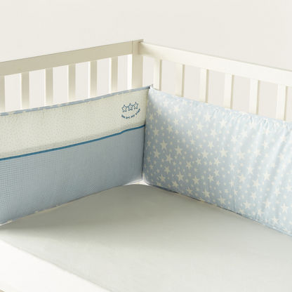 Cambrass 2-Piece Printed Cot Bumper Set - 390x30 cms-Baby Bedding-image-2