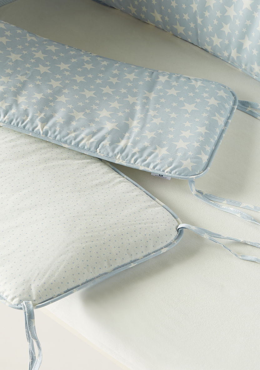 Cambrass 2-Piece Printed Cot Bumper Set - 390x30 cms-Baby Bedding-image-3