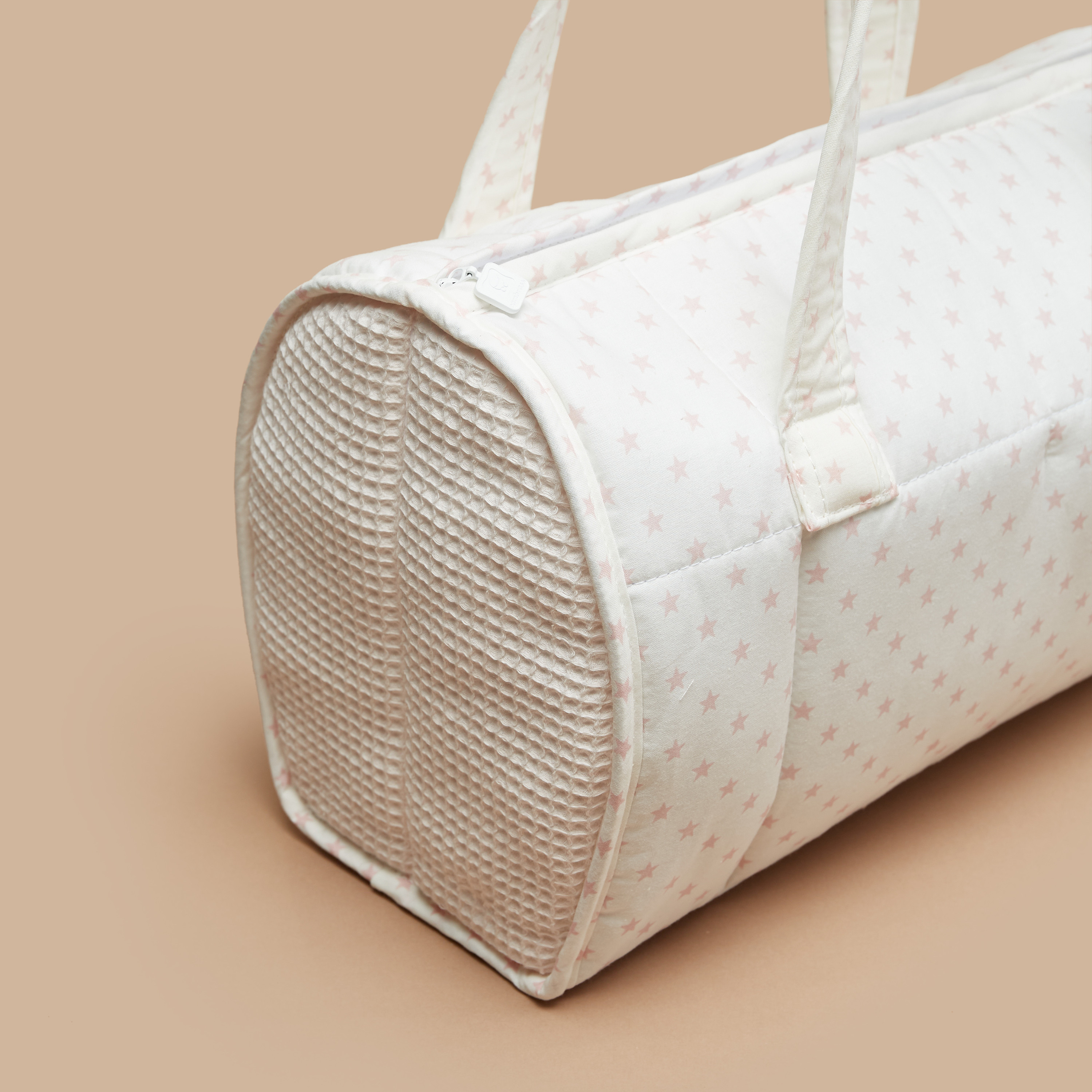 Cambrass All-Over Star Print Diaper Bag with Zip Closure-baby-gear-diaperbags-image-3