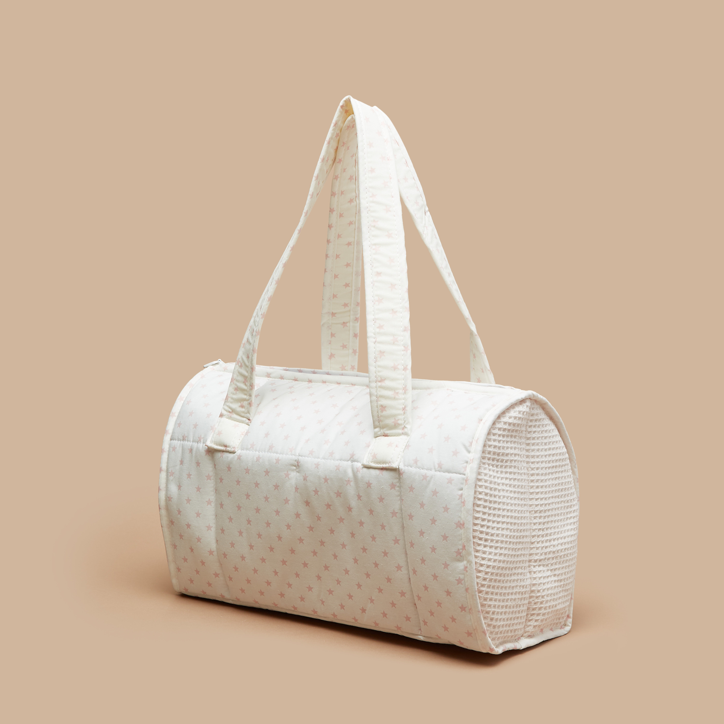 Cambrass All-Over Star Print Diaper Bag with Zip Closure-baby-gear-diaperbags-image-5