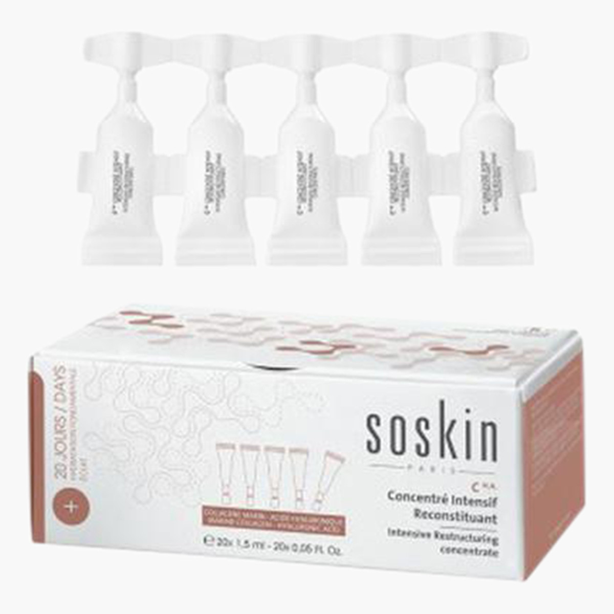 SOSKIN 20-Piece R+ Intensive Restructure Concentrate Collagen with Hyaluronic Acid Set-beautyandpersonalcare-skin-treatmentsandserums-image-1