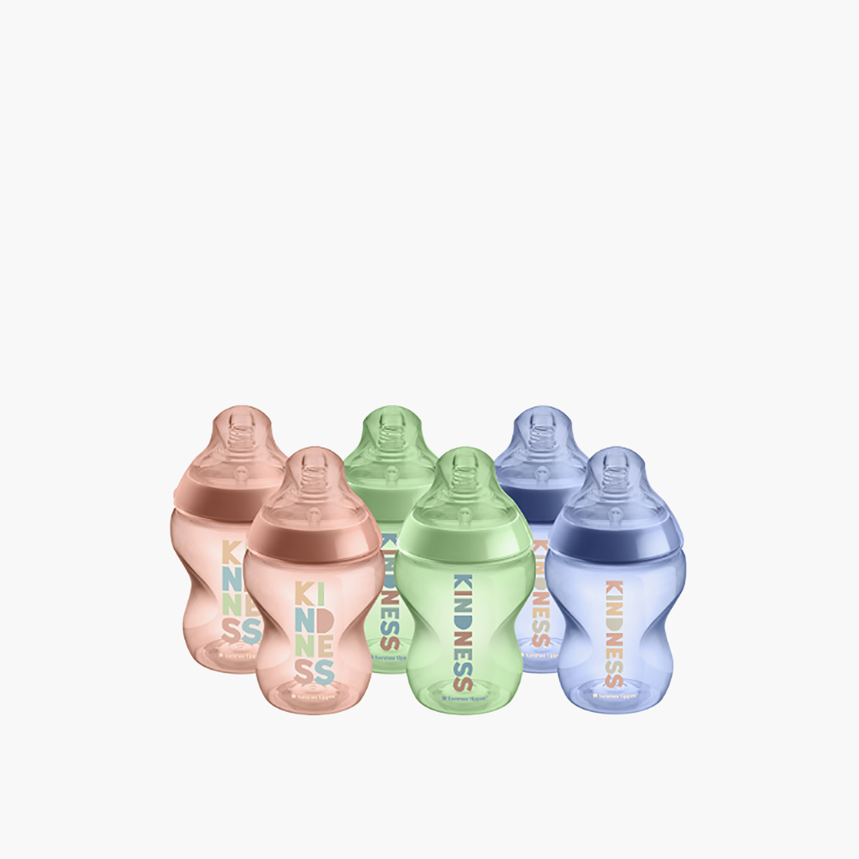 Tommee Tippee Assorted 6-Piece Feeding Bottle Set-baby-feeding-feedingbottles-bottlesandteats-image-2