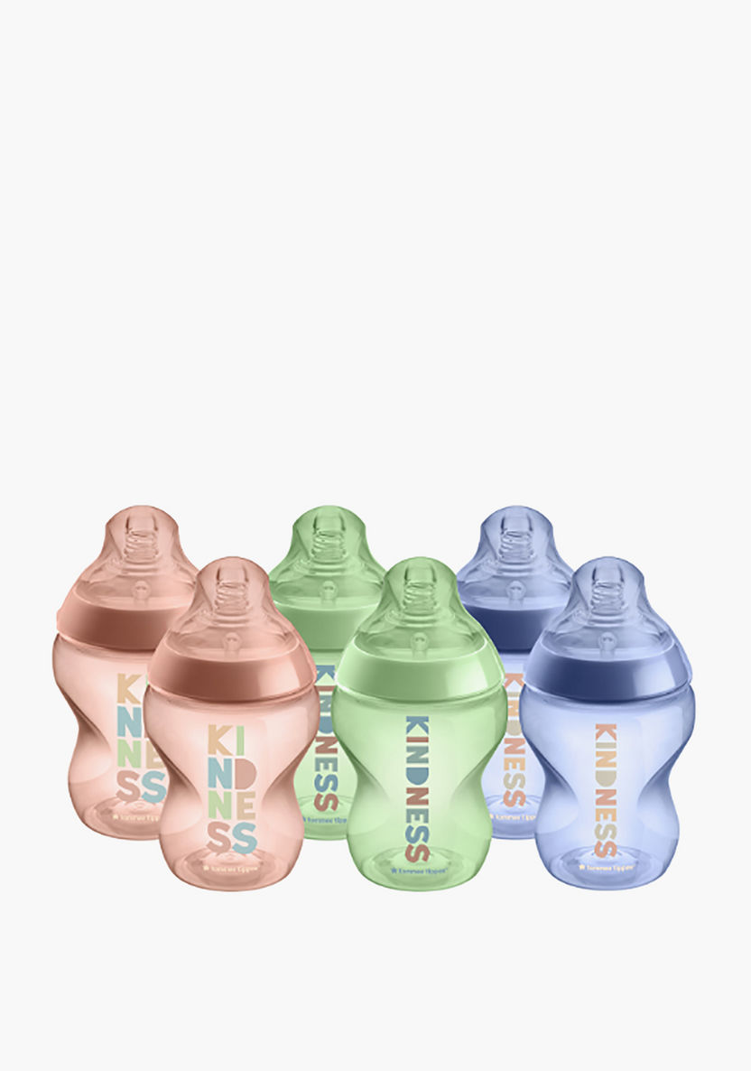 Tommee Tippee Assorted 6-Piece Feeding Bottle Set-Bottles and Teats-image-1