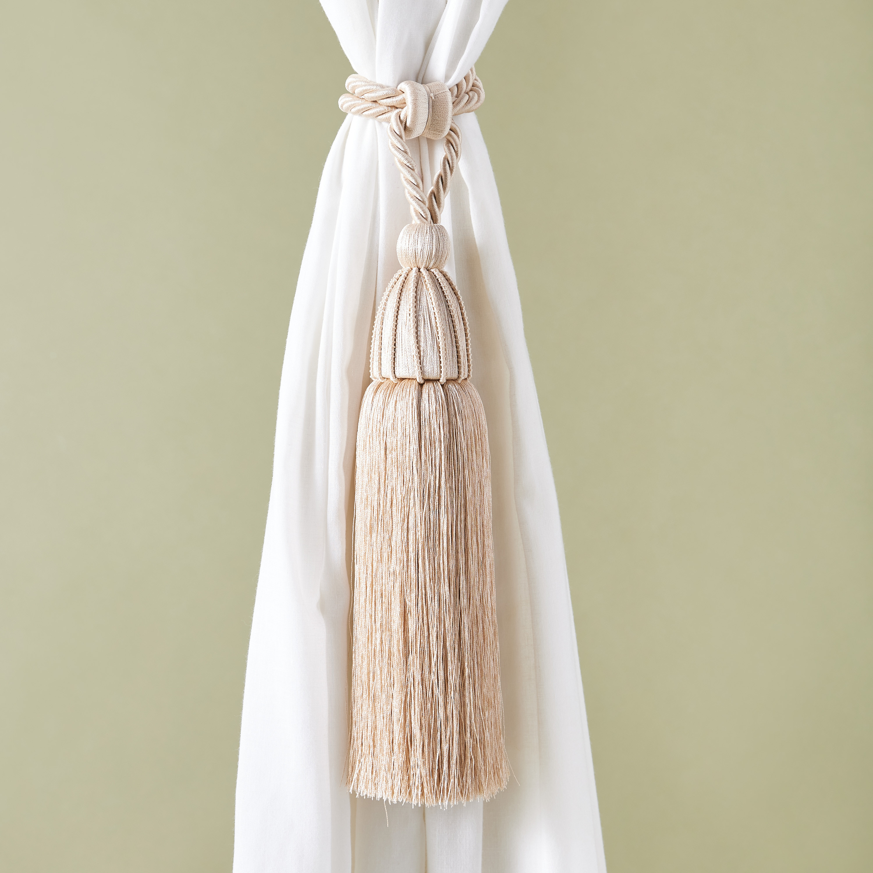 Textured Curtain Tieback-household-bathandlaundry-shower-showercurtainrods-image-2