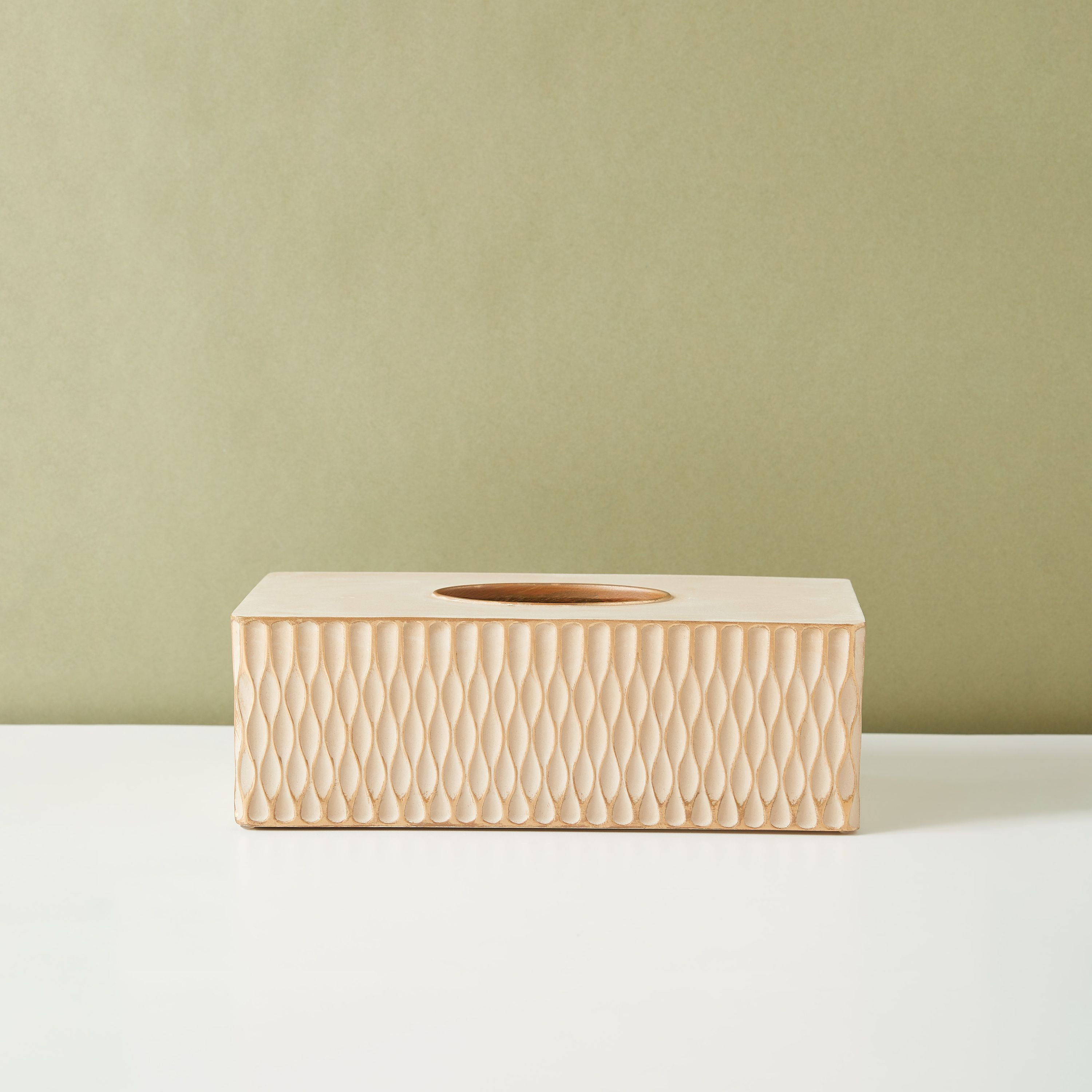 Textured Tissue Box-household-decor-boxesandtrays-image-2