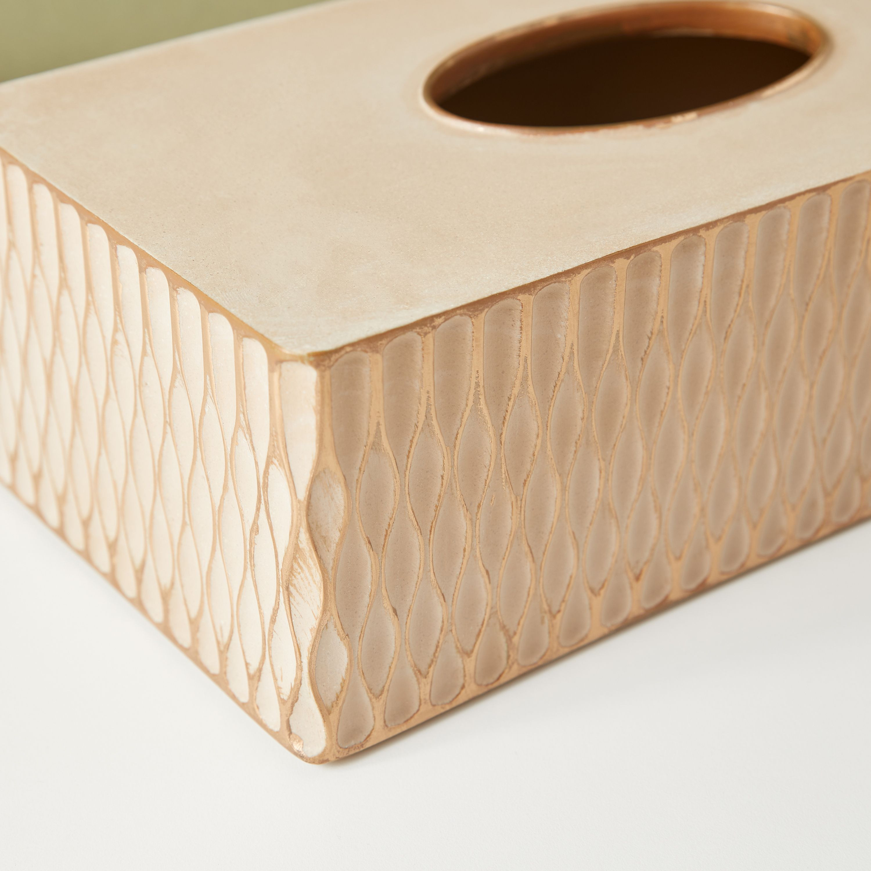 Textured Tissue Box-household-decor-boxesandtrays-image-4