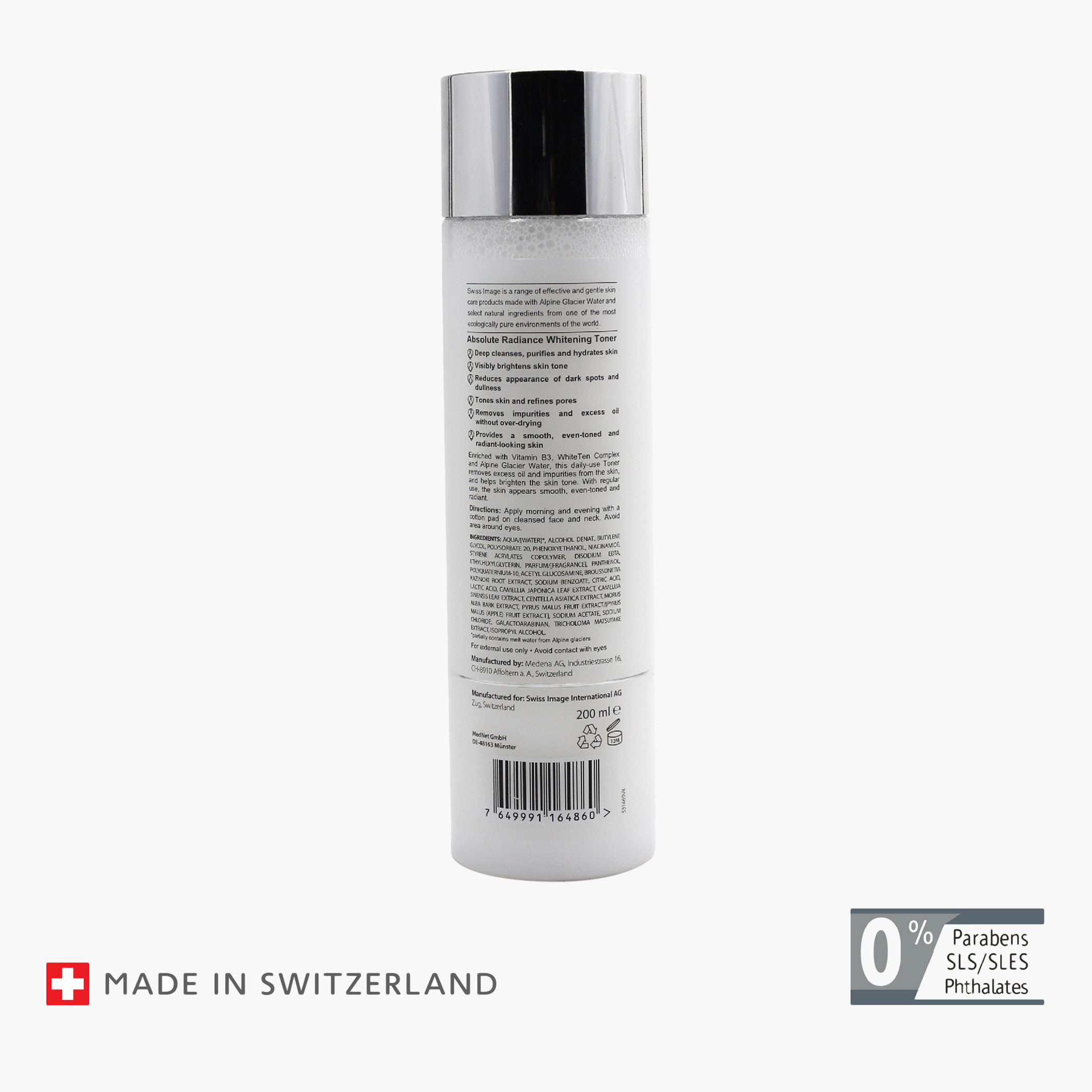SWISS IMAGE Whitening Absolute Radiance Toner - 200 ml-beautyandpersonalcare-skin-cleansers-tonerandmists-image-3