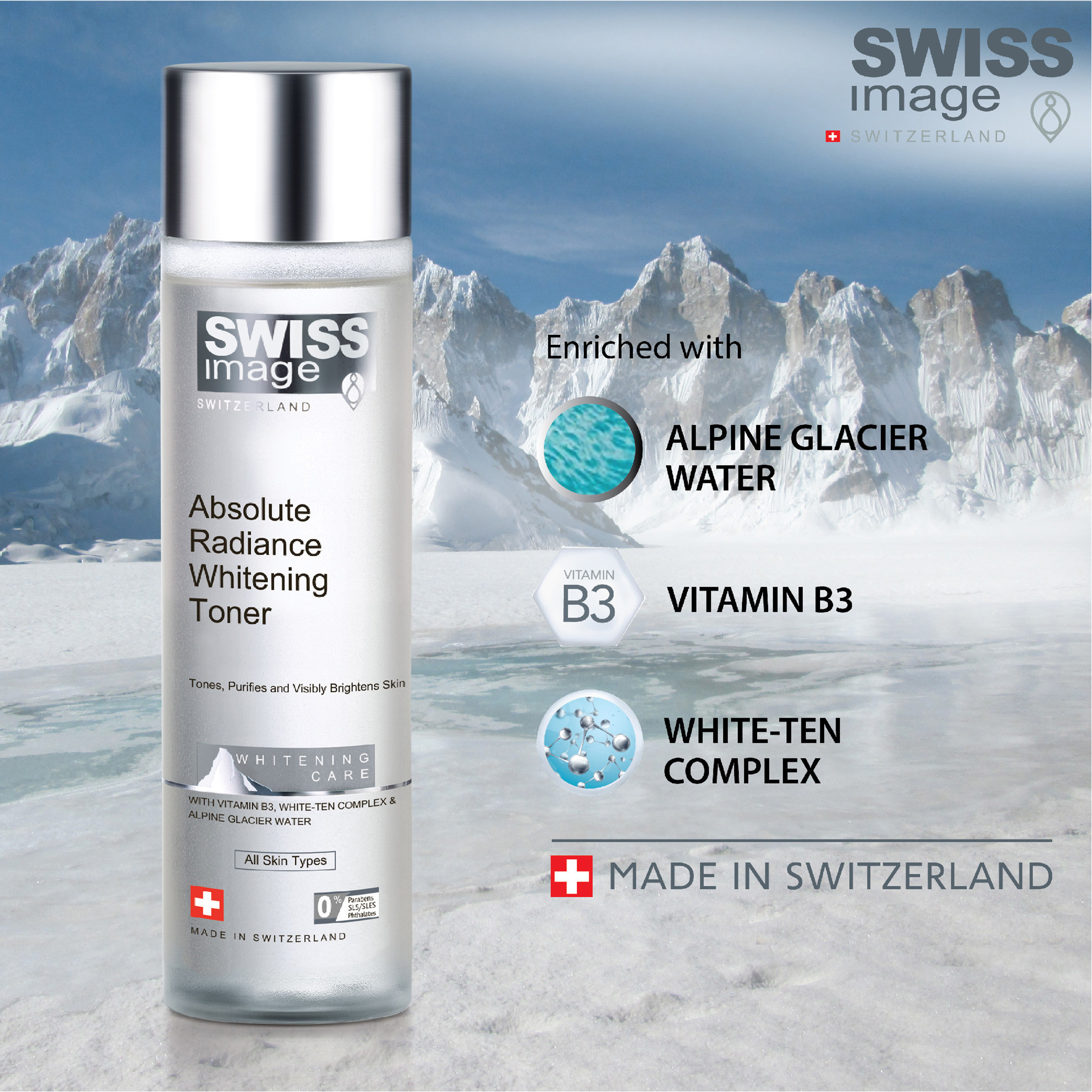 SWISS IMAGE Whitening Absolute Radiance Toner - 200 ml-beautyandpersonalcare-skin-cleansers-tonerandmists-image-6