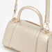 Haadana Textured Satchel Bag with Handle and Detachable Strap-Women%27s Handbags-thumbnail-3