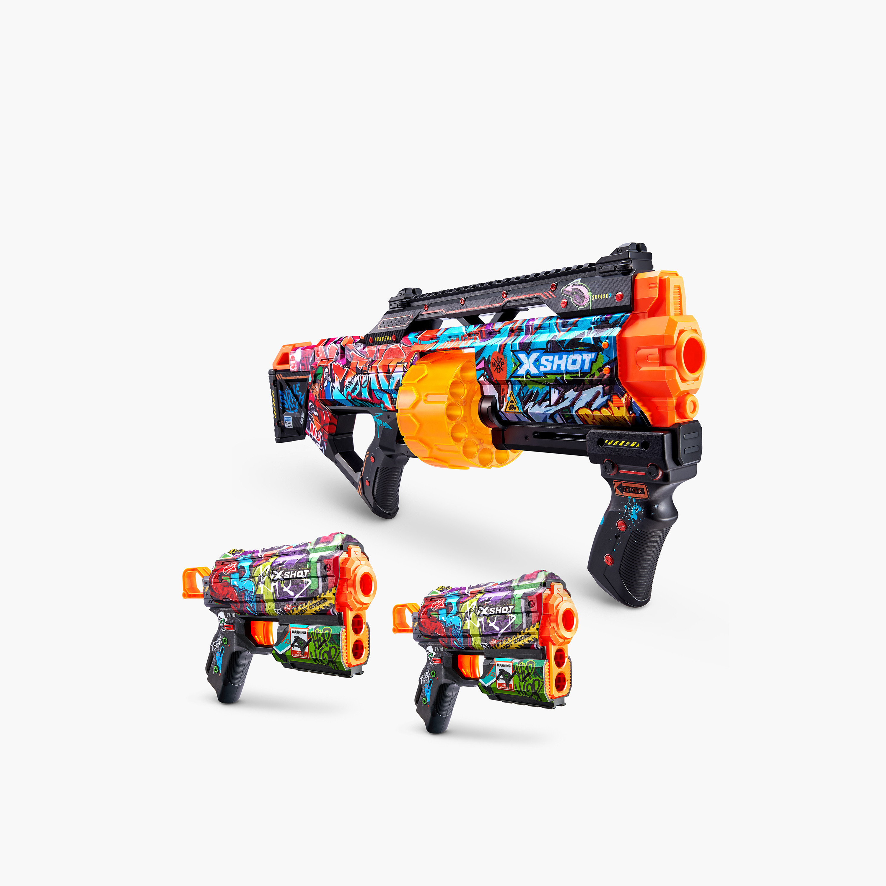X-Shot Skins Last Stand Double Flux Blaster Gun Set-toys-outdoor-gunsandfoamblasters-image-2