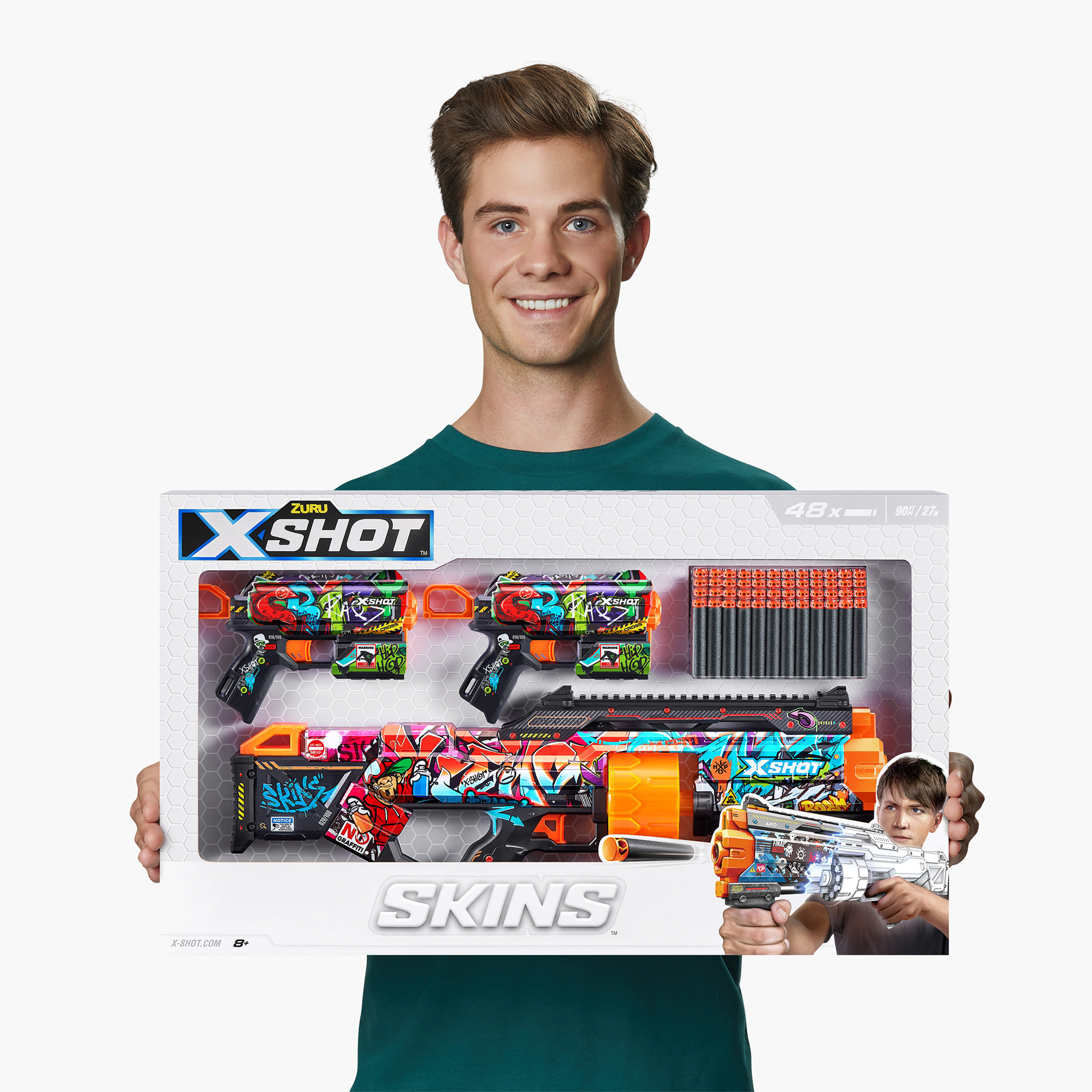 X-Shot Skins Last Stand Double Flux Blaster Gun Set-toys-outdoor-gunsandfoamblasters-image-5