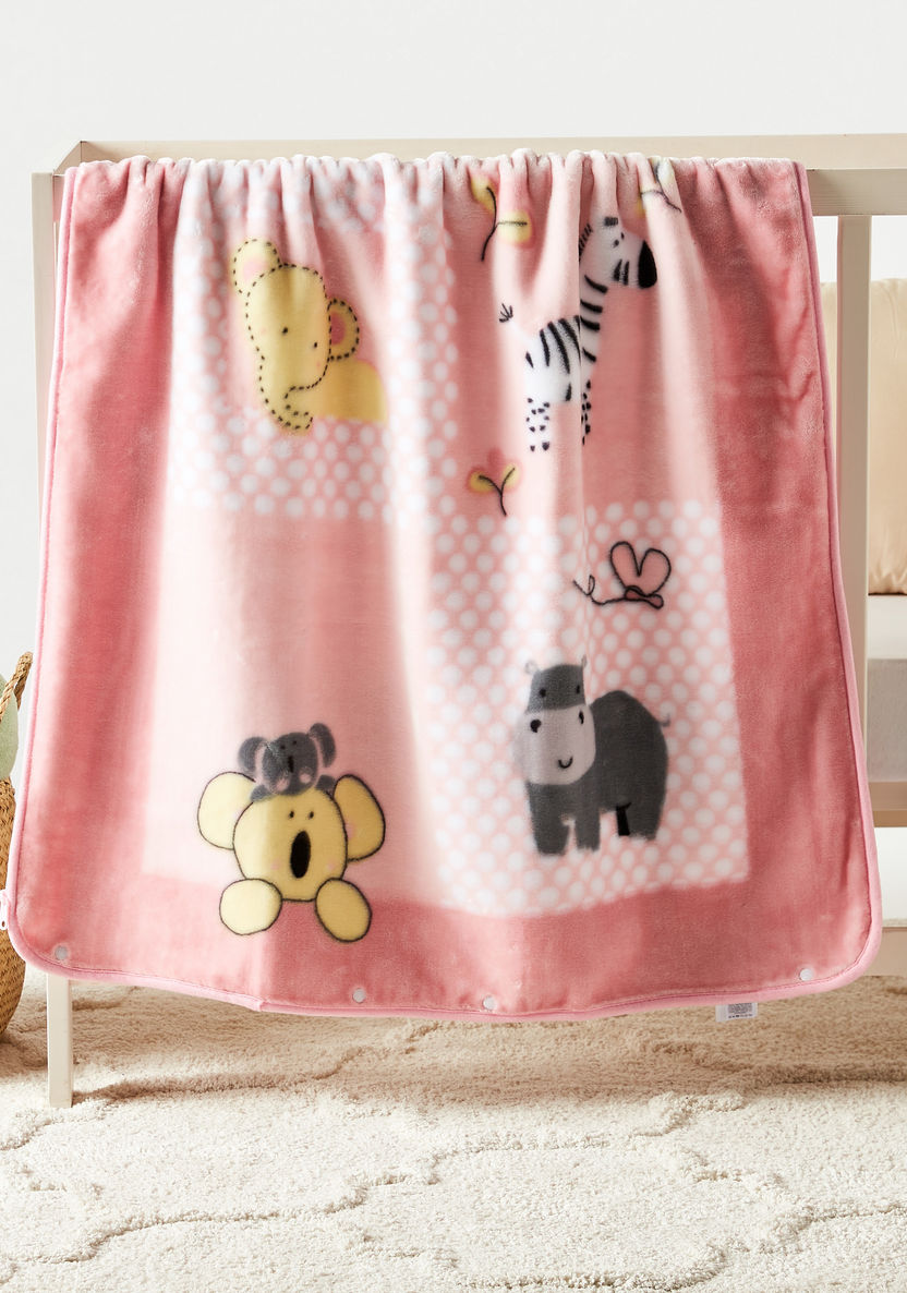 Juniors Printed Zipper Baby Blanket-Blankets and Throws-image-1
