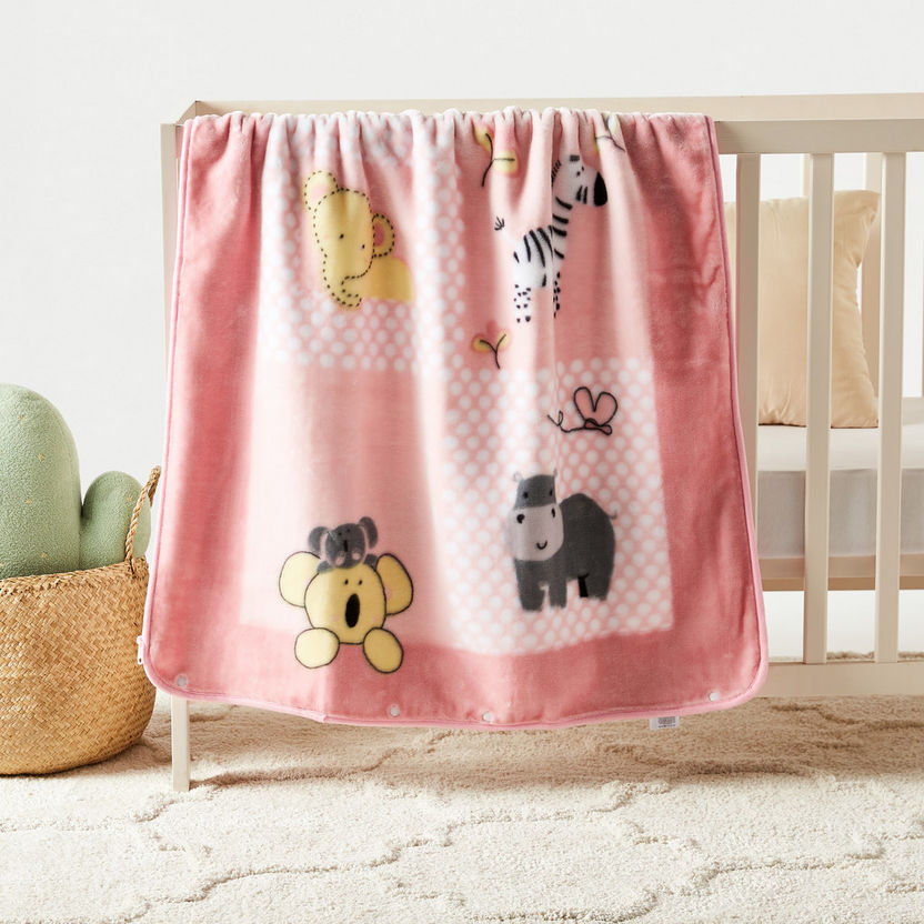 Juniors Printed Zipper Baby Blanket-Blankets and Throws-image-1