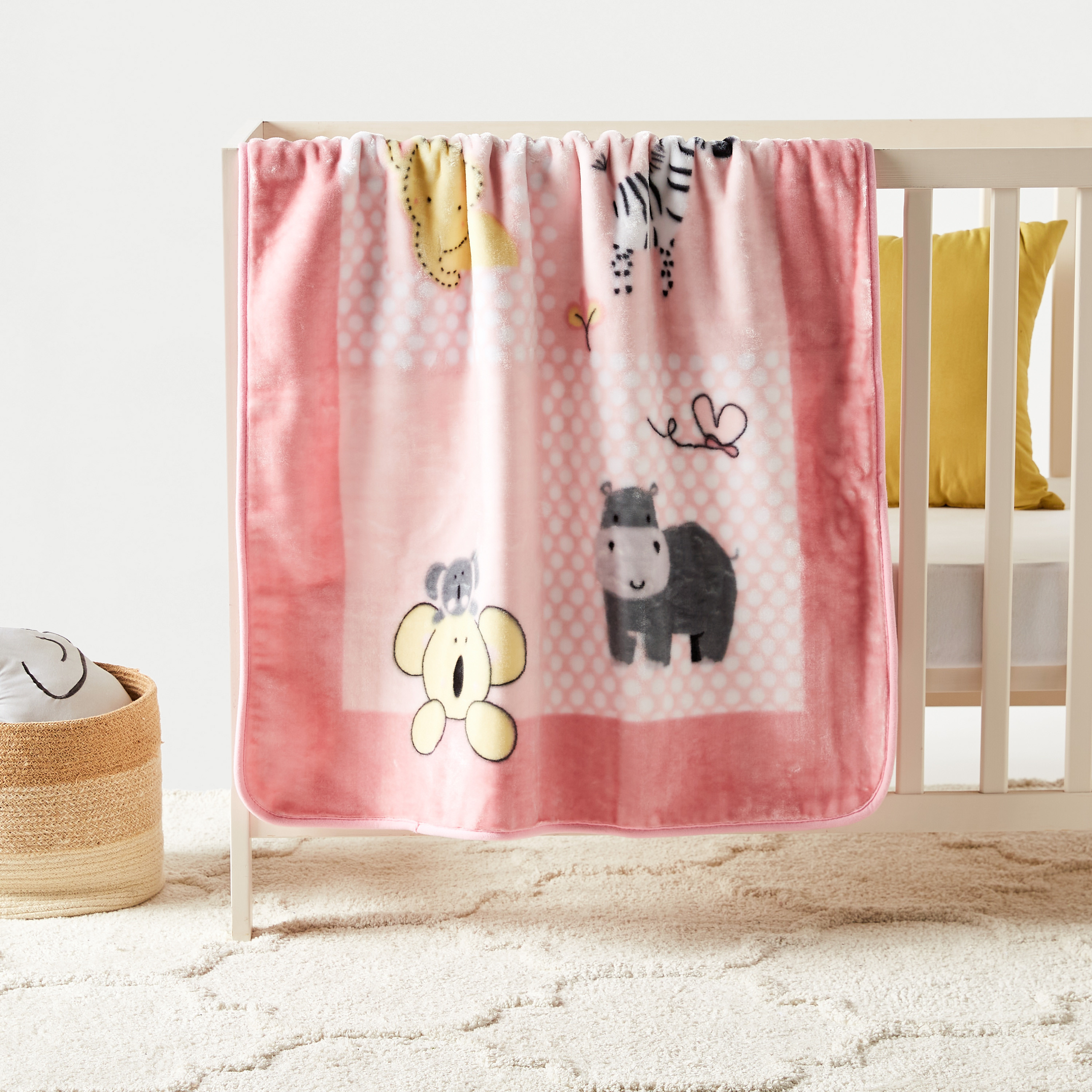 Printed baby clearance blankets