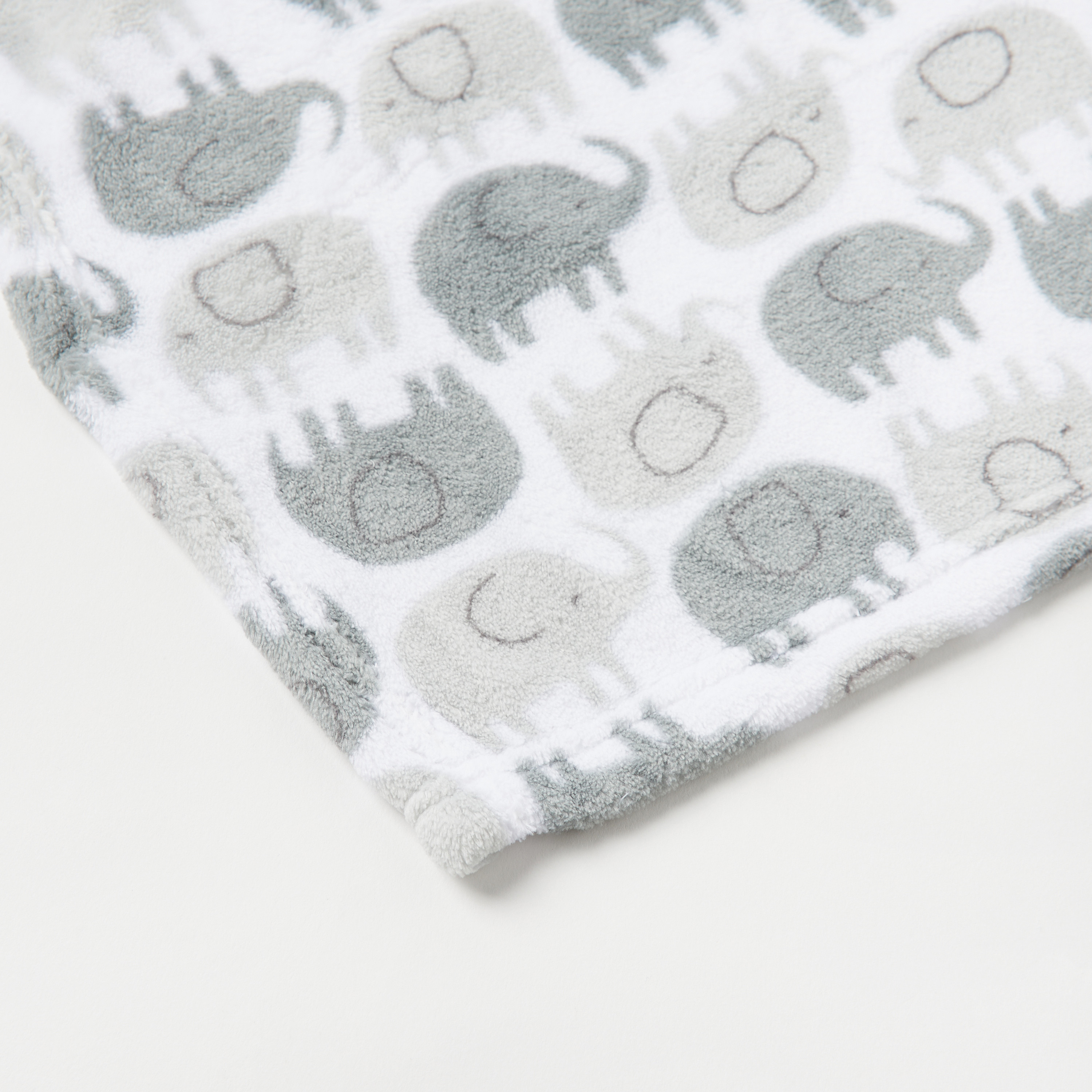Juniors Elephant Print Towel and Soft Toy - 75x100 cm-baby-nursery-blanketsandswaddles-blanketsandquilts-image-5