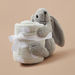Juniors Polka Dot Print Blanket with Bunny Soft Toy Gift Set-Baby Bedding-thumbnailMobile-0