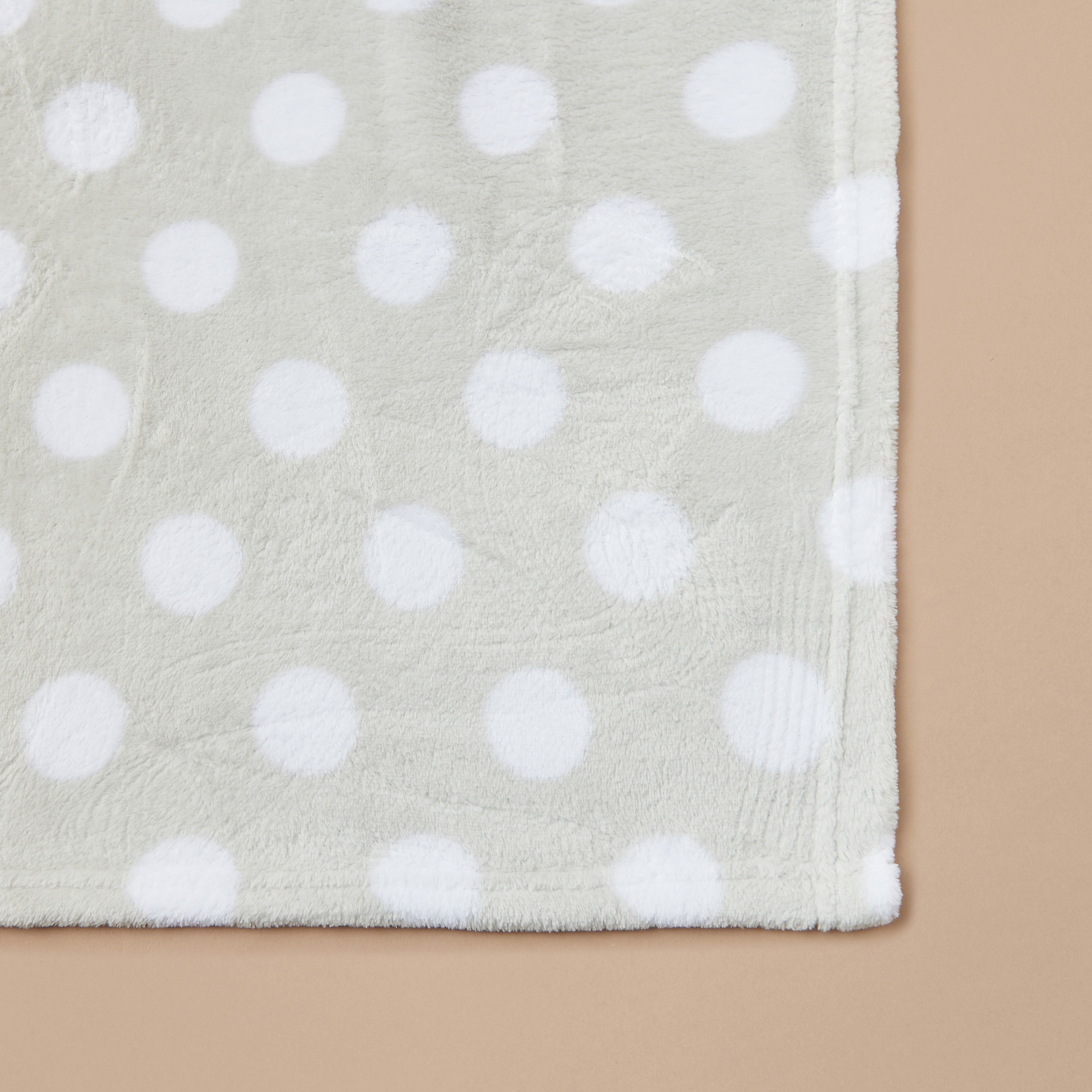 طقم هدية لعبة أرنب مخملية مع بطانية بطبعات منقطة-baby-nursery-babybedding-image-4