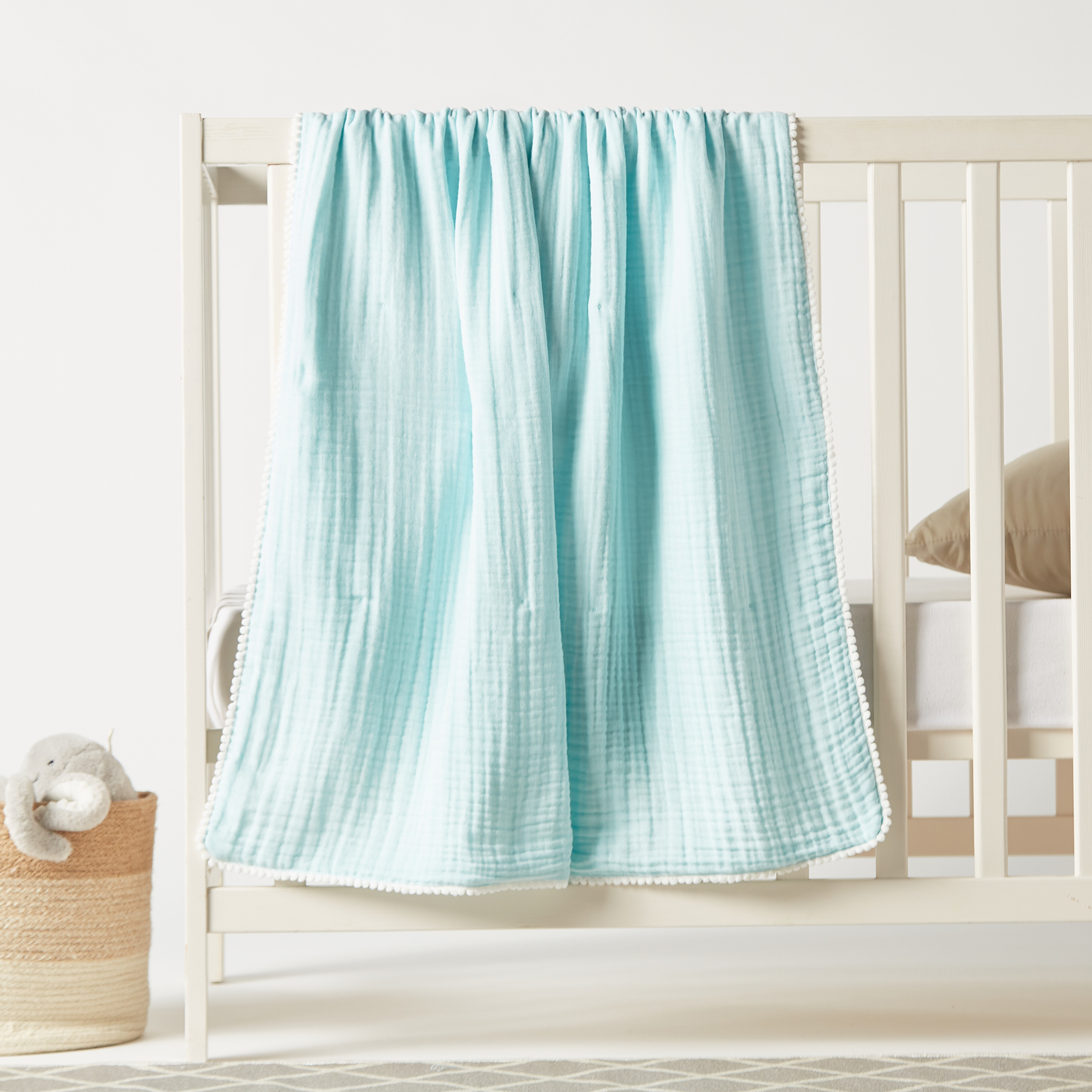 Juniors Muslin Receiving Blanket - 80x100 cm-baby-nursery-blanketsandswaddles-receivingblankets-image-1