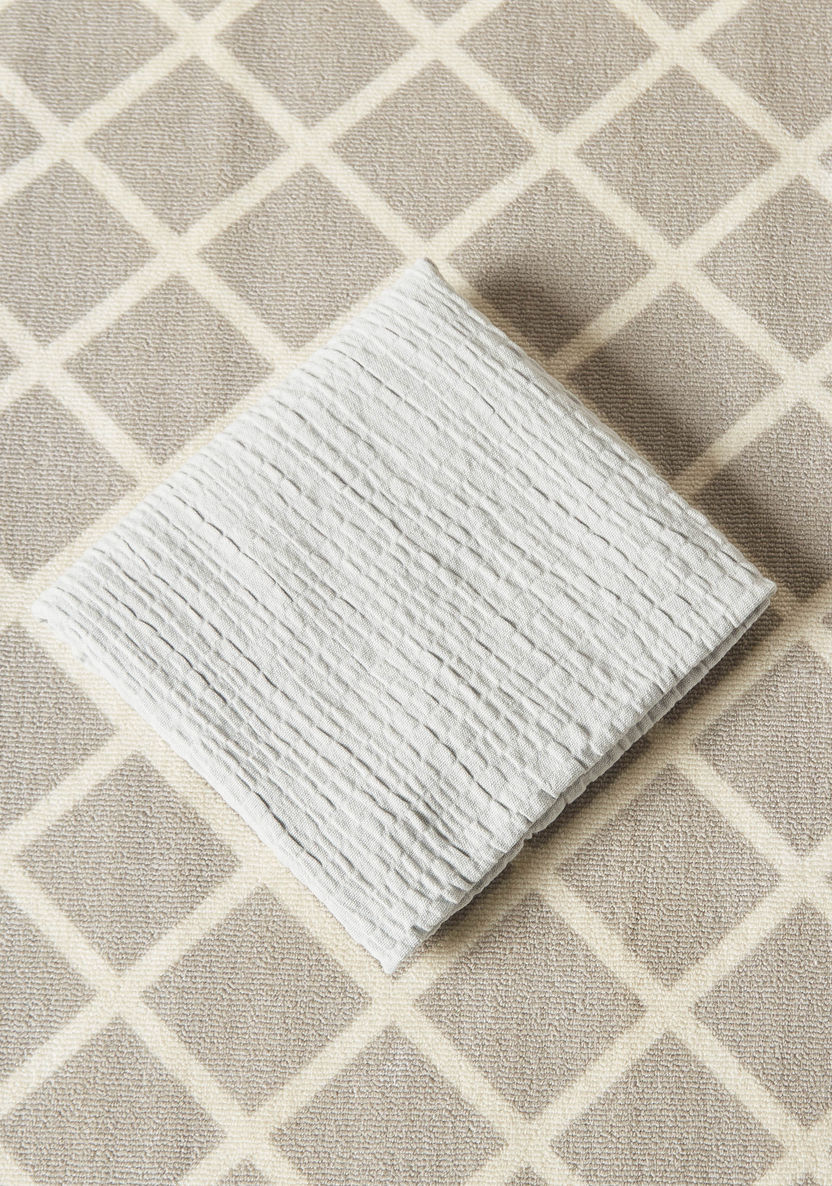 Juniors Crinkled Jersey Receiving Blanket - 100x80 cms-Receiving Blankets-image-3