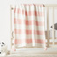 Juniors Striped Knitted Raschel Blanket with Pom Pom Detail - 100x80 cms-baby-nursery-blanketsandswaddles-blanketsandquilts-image-1