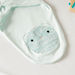 Juniors Space Print Applique Detail Swaddle Wrap with Hook and Loop Closure-Swaddles and Sleeping Bags-thumbnailMobile-2