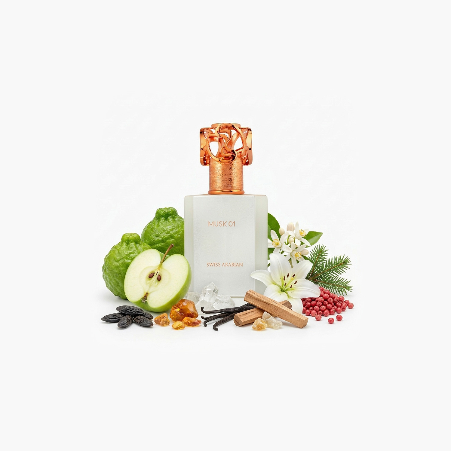 عطر أو دو بارفان مسك 01 من سويس أربيان - 50 مل-beautyandpersonalcare-fragrance-men-image-3