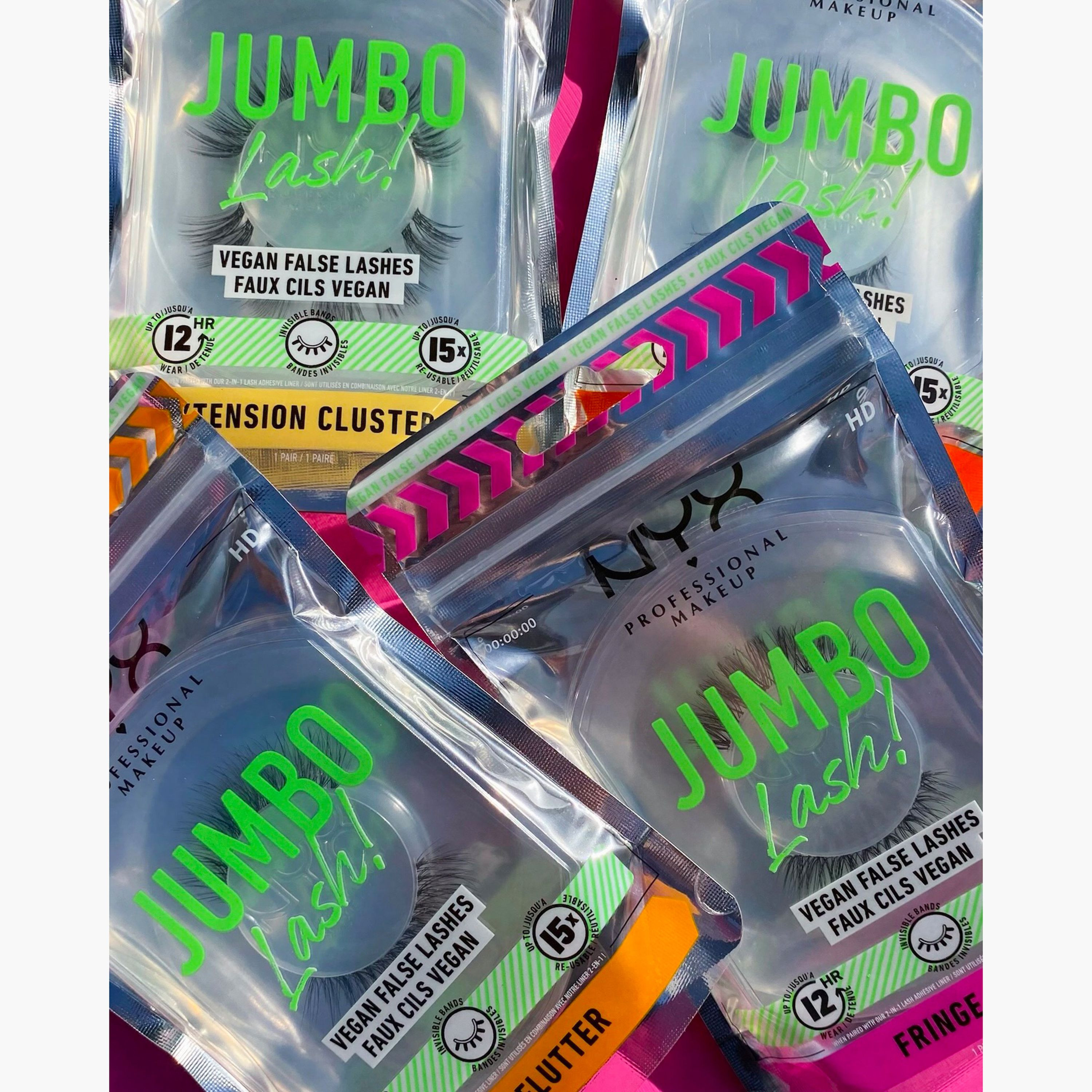 NYX Professional Make up Jumbo Lash! Longwear False Lash System Fringe Glam Kit-beautyandpersonalcare-makeup-eyes-falselashes-image-1