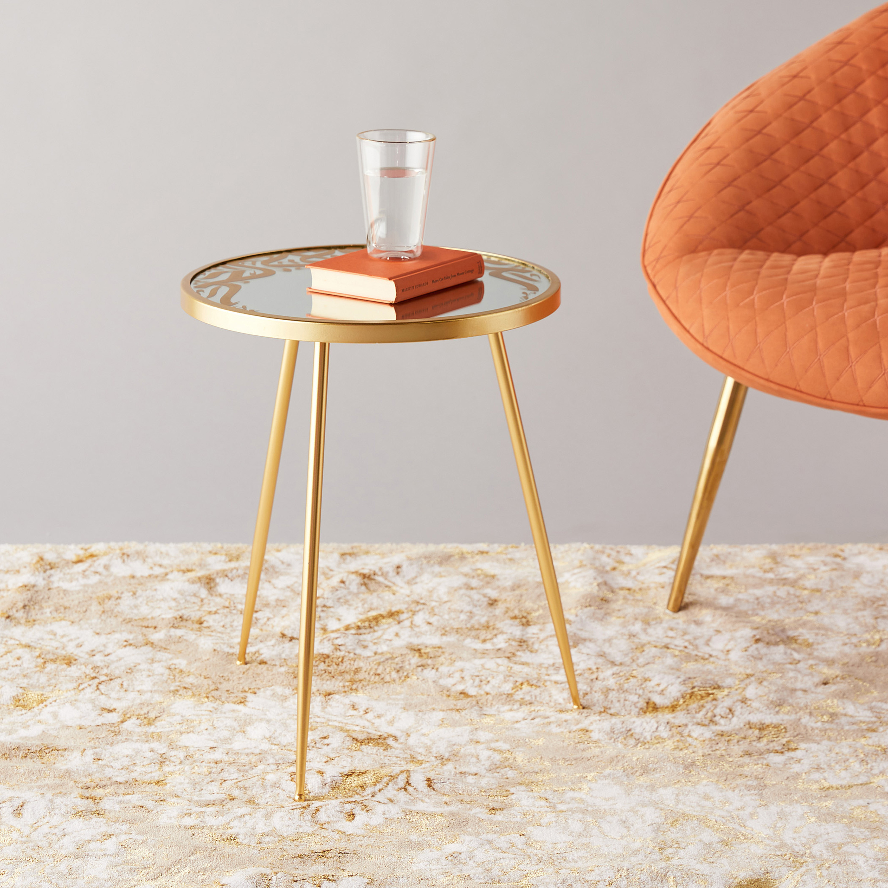 Mirror Top Accent Table-furniture-livingroom-sideandendtables-image-1